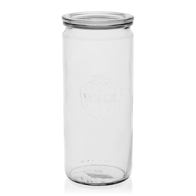 1.040 ml WECK-cylinderglas, åbning: Rund kant