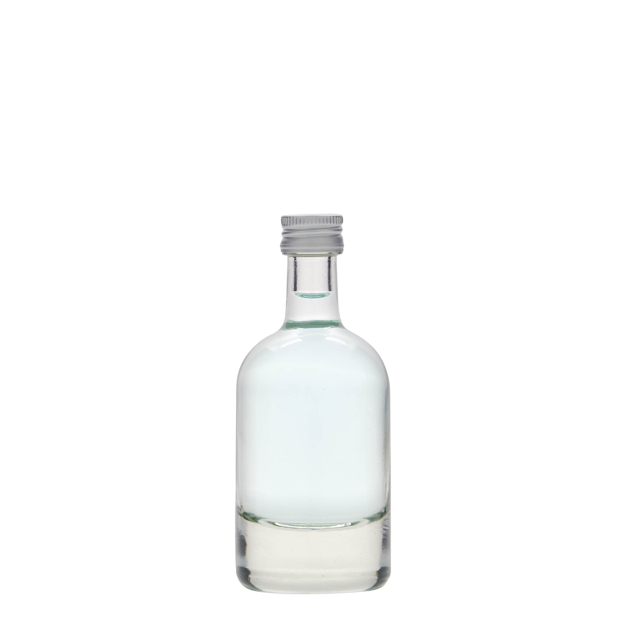 50 ml glasflaske 'Linea Uno', åbning: PP 18 50 ml glasflaske 'Linea Uno', åbning: PP 18