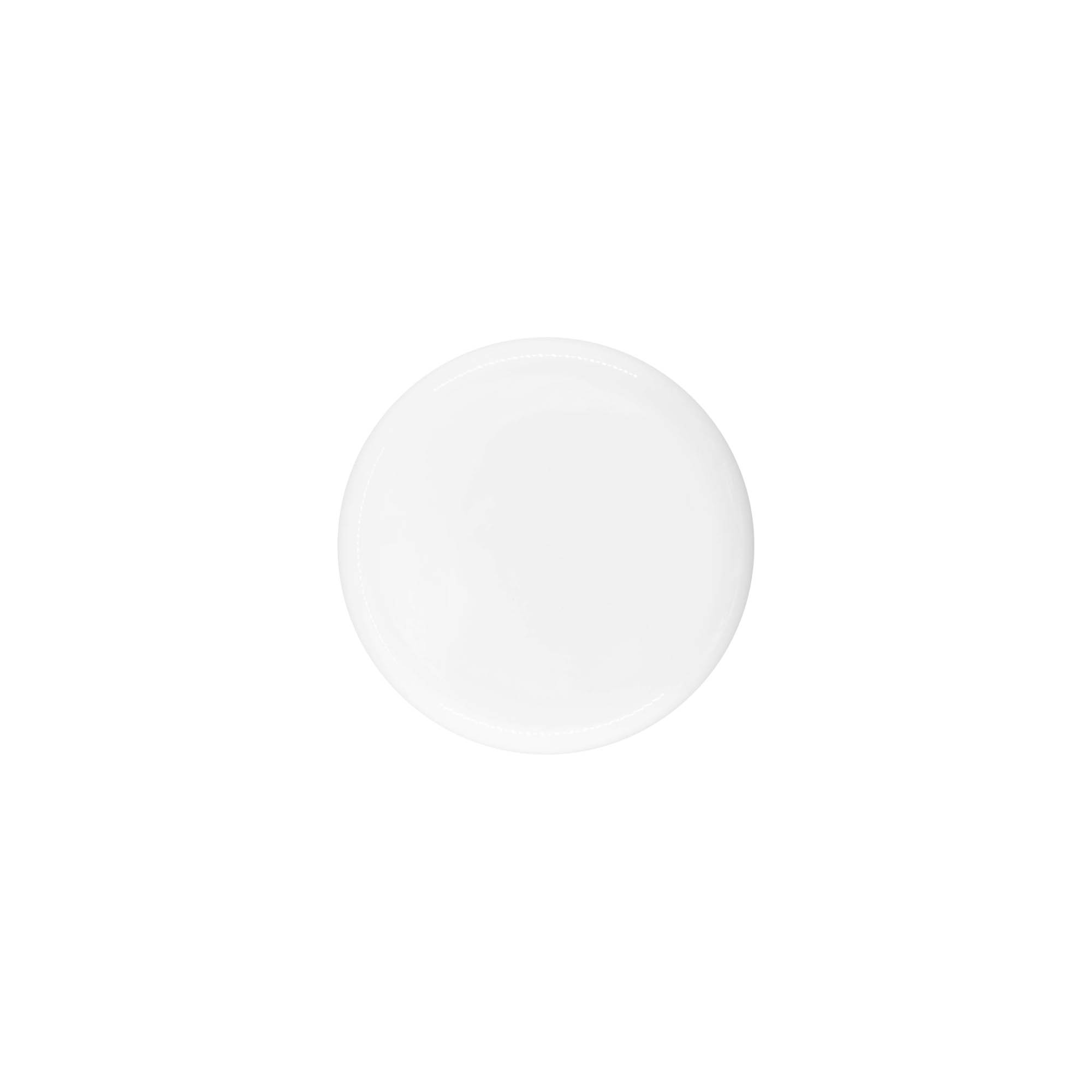 Skruelåg til 50 ml 'Bianca', PP-plast, hvid