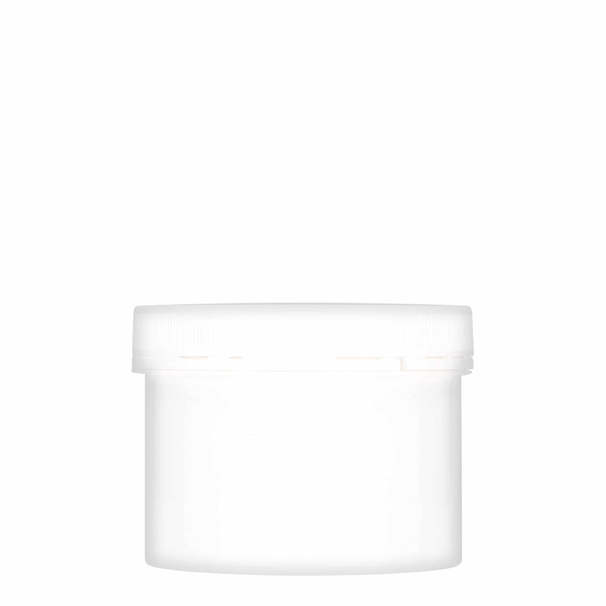 300 ml plastdåse 'Securilock', PP, hvid, åbning: Skruelåg