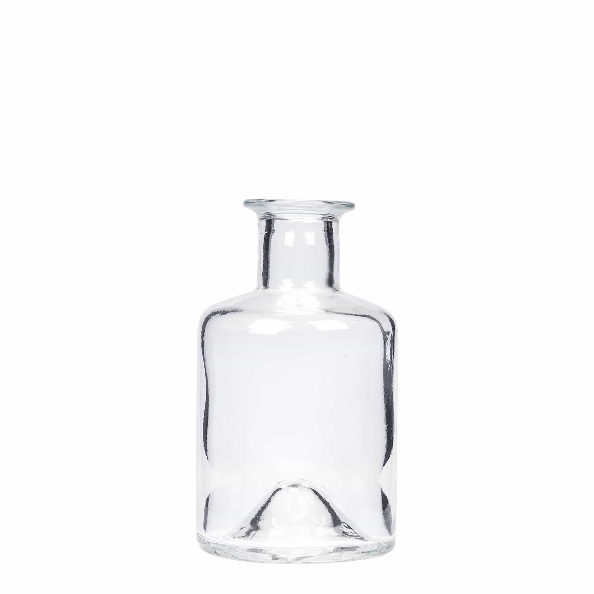 200 ml glasflaske apoteker, åbning: kork