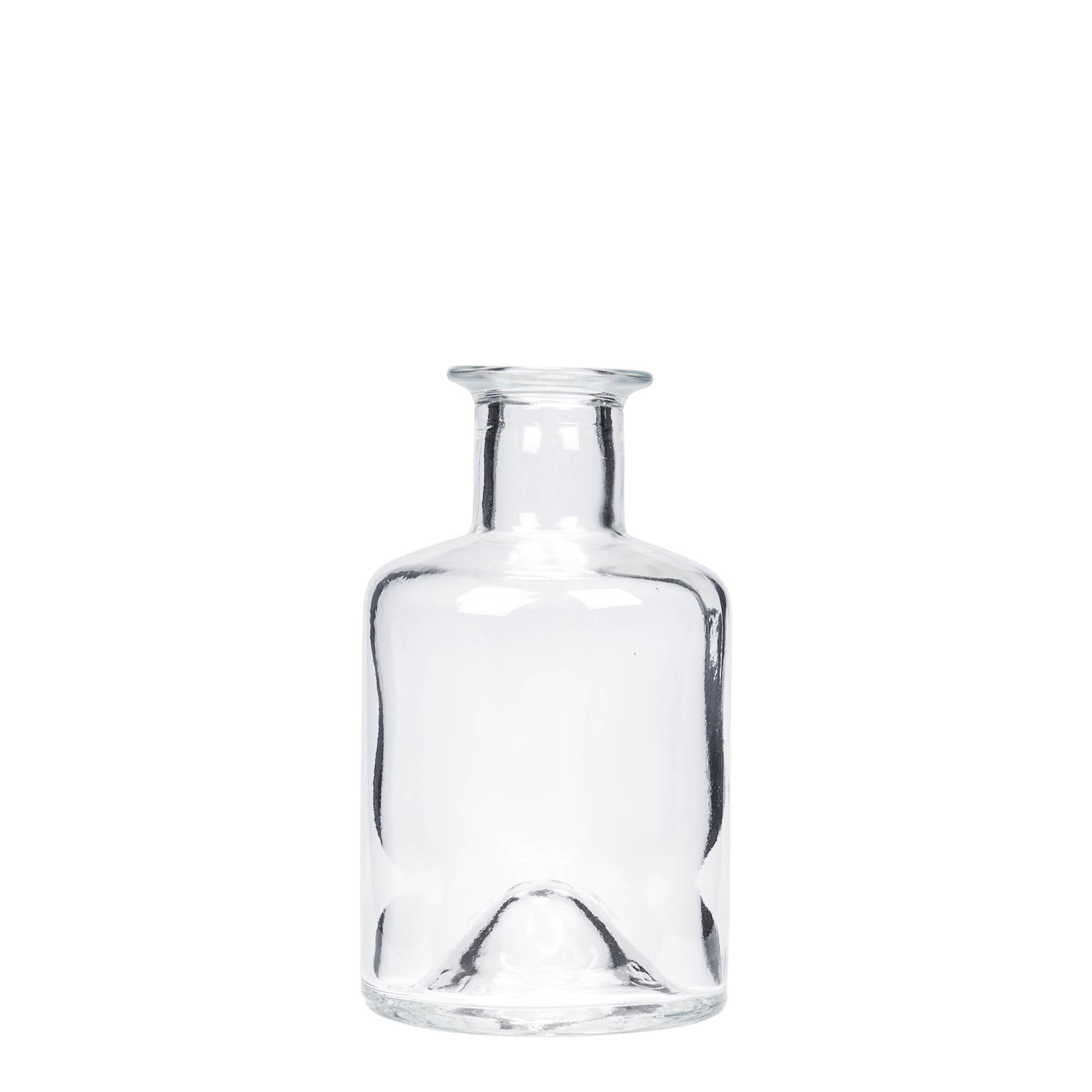 200 ml glasflaske apoteker, åbning: kork 200 ml glasflaske apoteker, åbning: kork