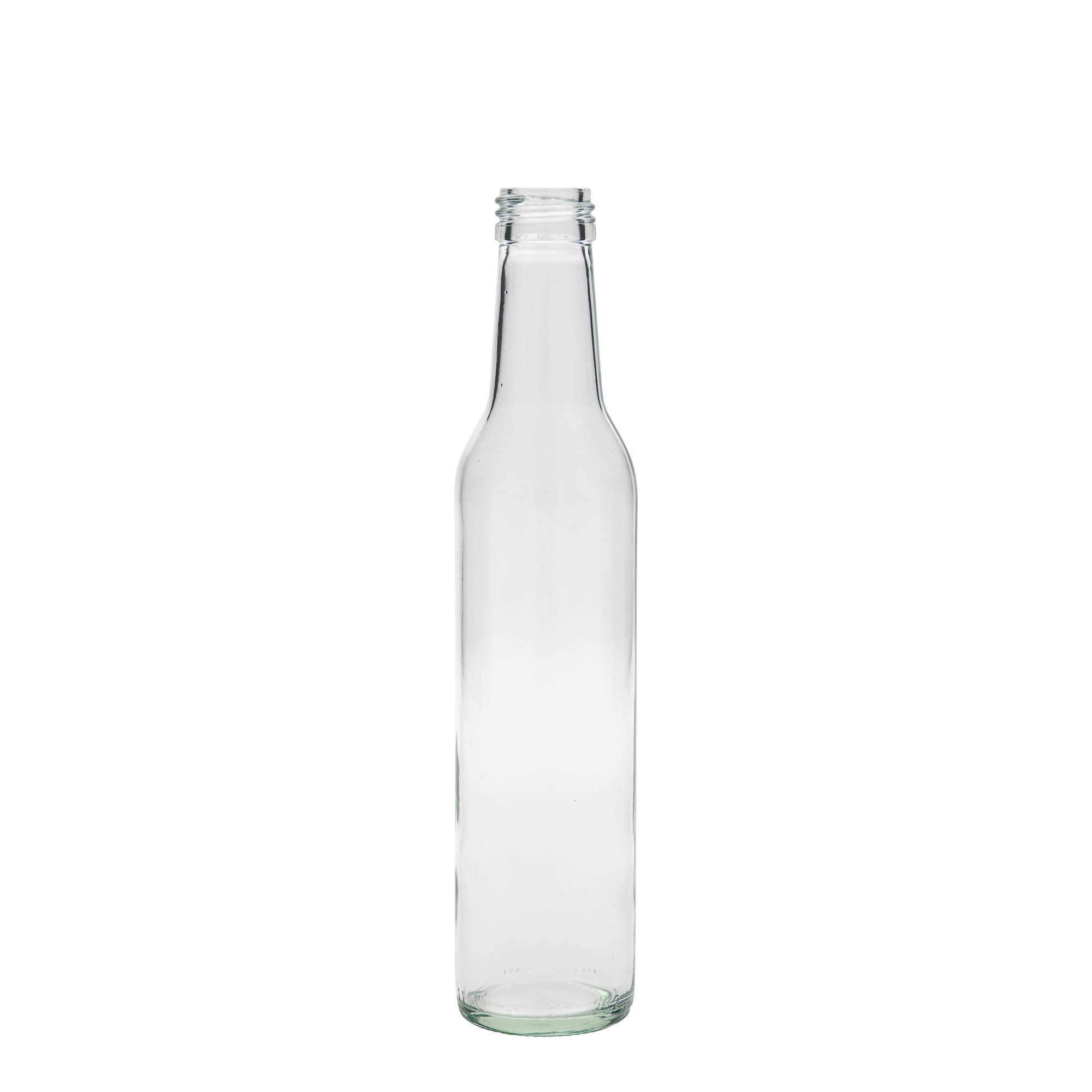 250 ml glasflaske 'Cilindrica', munding: PP 28