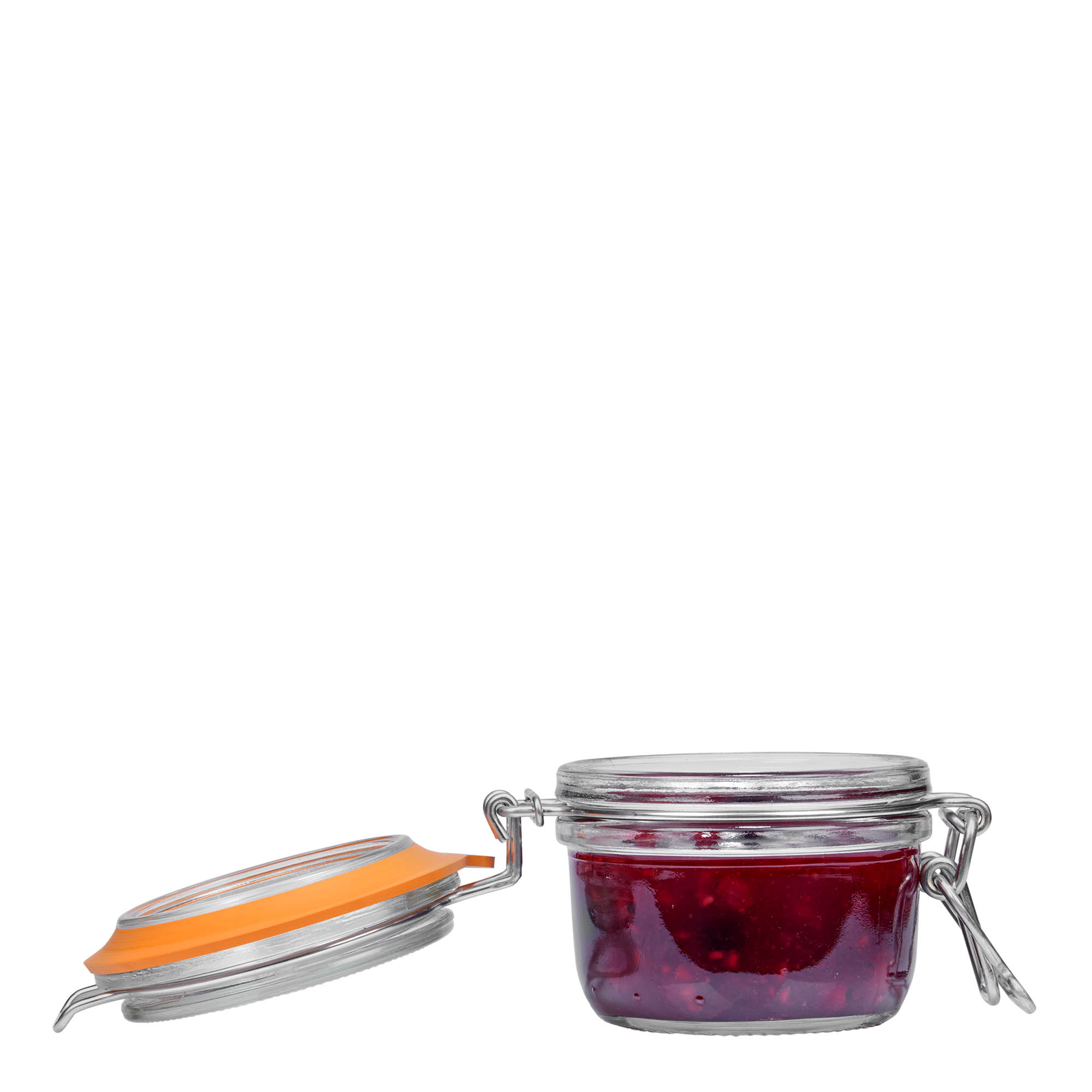 125 ml patentglas med trådlås 'Le Parfait Super Terrine', åbning: trådlåslukning