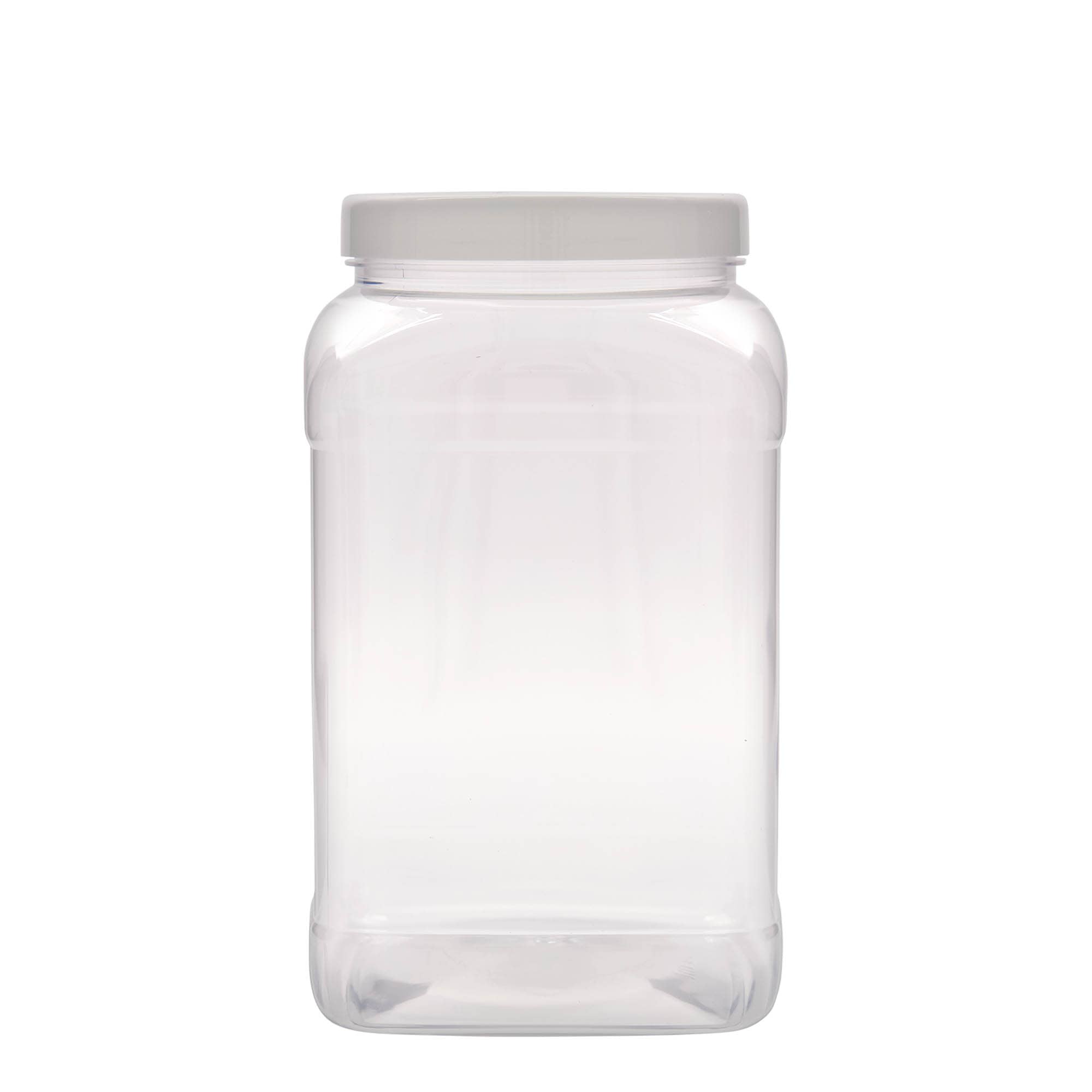3.000 ml PET-dåse 'Dana', kvadratisk, plast, åbning: 110/400