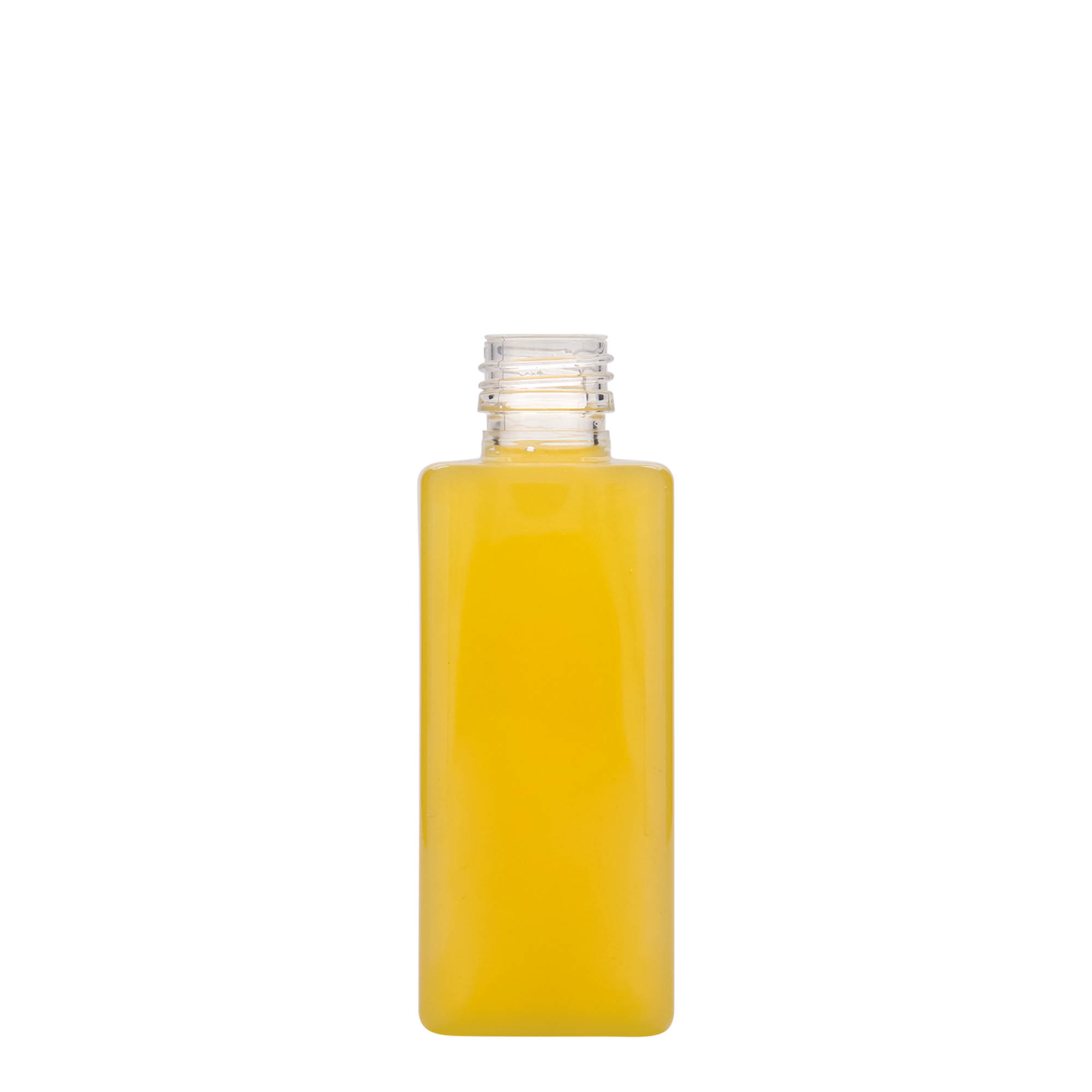 250 ml PET-flaske 'Karl', firkantet, plastik, åbning: PP 28 250 ml PET-flaske 'Karl', firkantet, plastik, åbning: PP 28