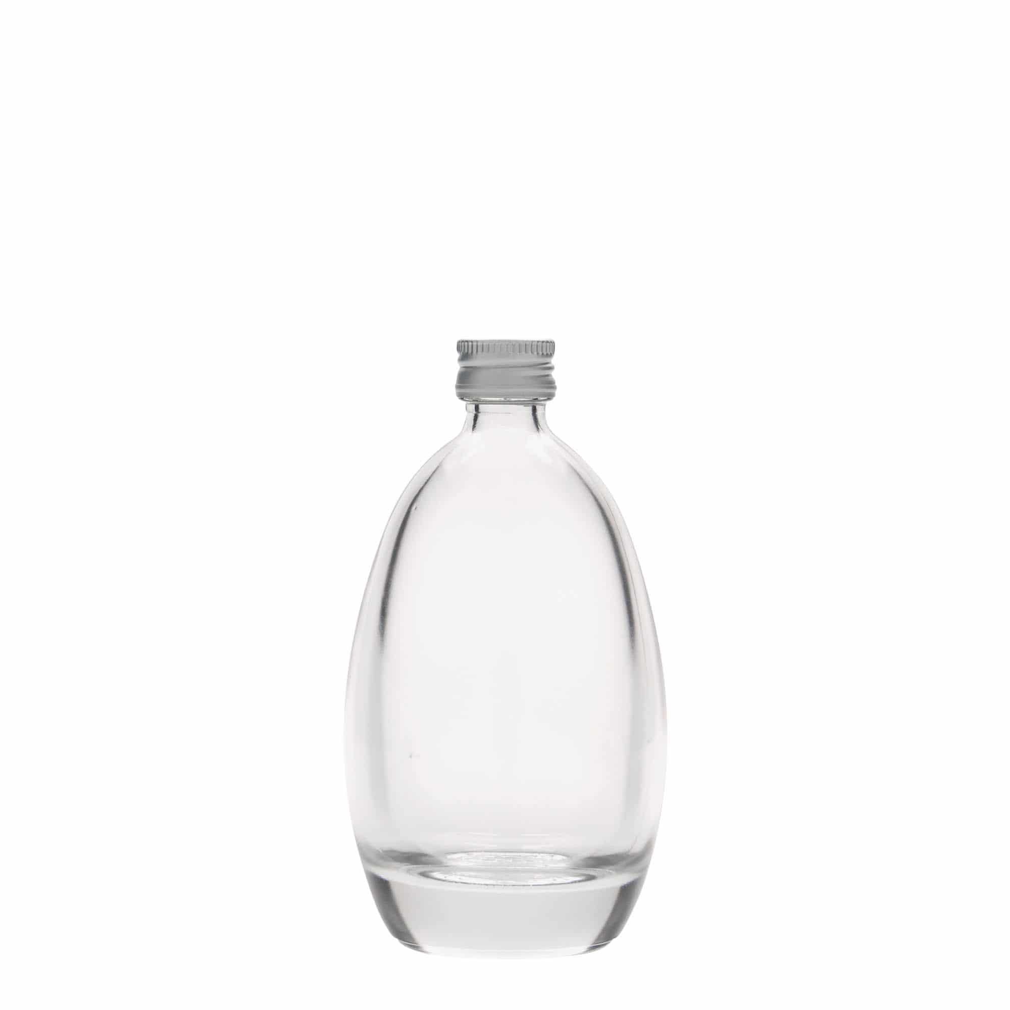 100 ml glasflaske 'æg', åbning: PP 18