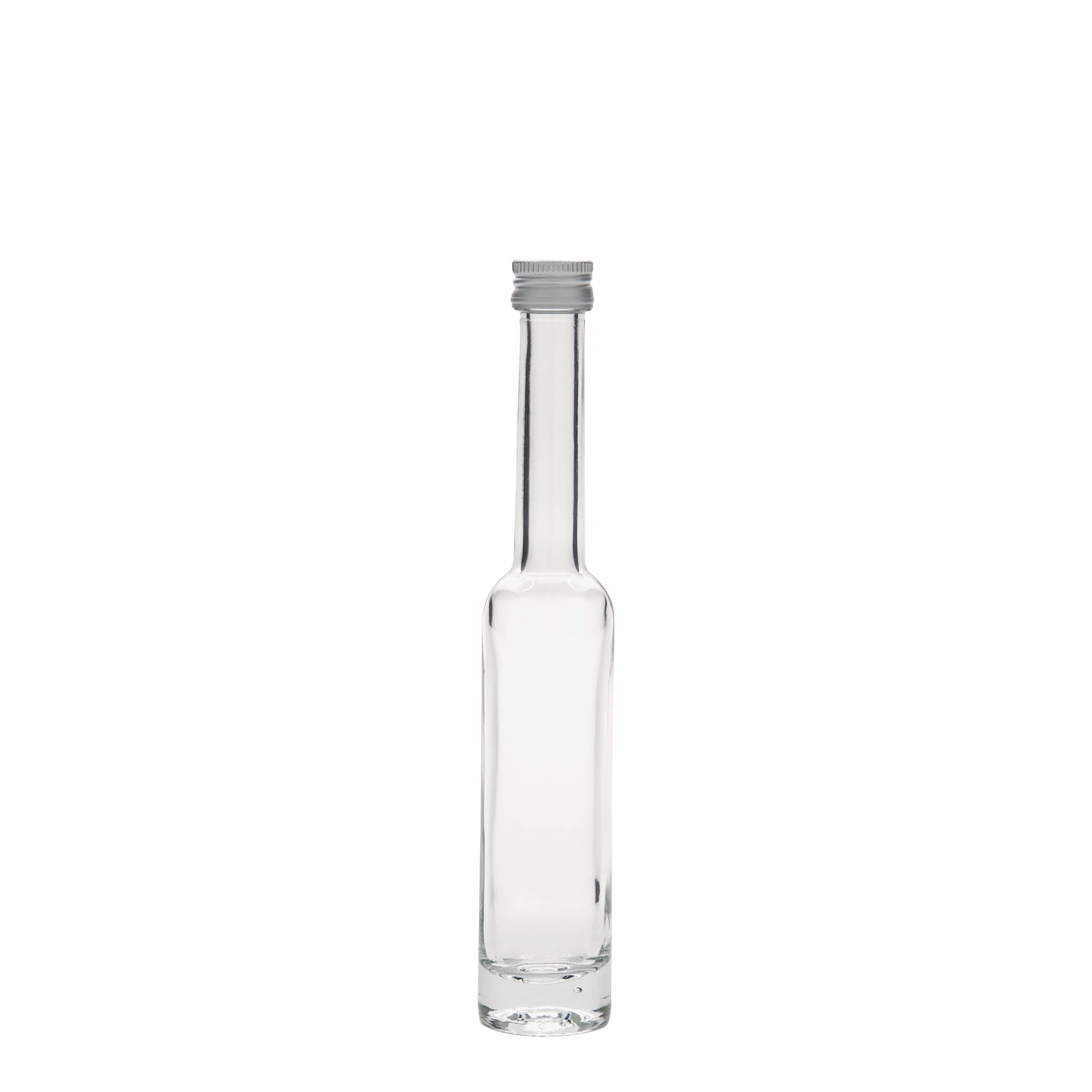 40 ml glasflaske 'Platina', åbning: PP 18 40 ml glasflaske 'Platina', åbning: PP 18