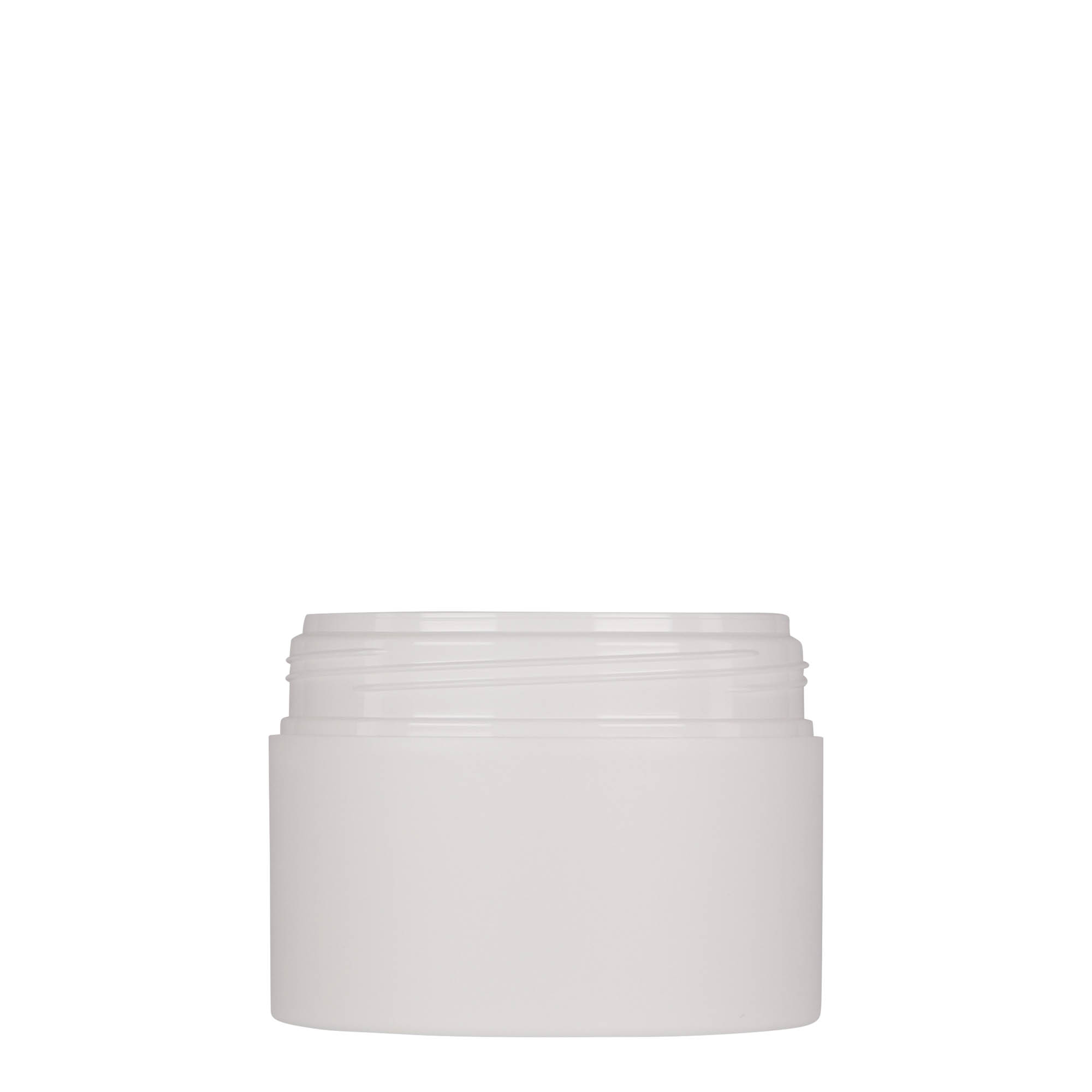 150 ml plastikdåse »Antonella«, PP, hvid, åbning: skruelåg
