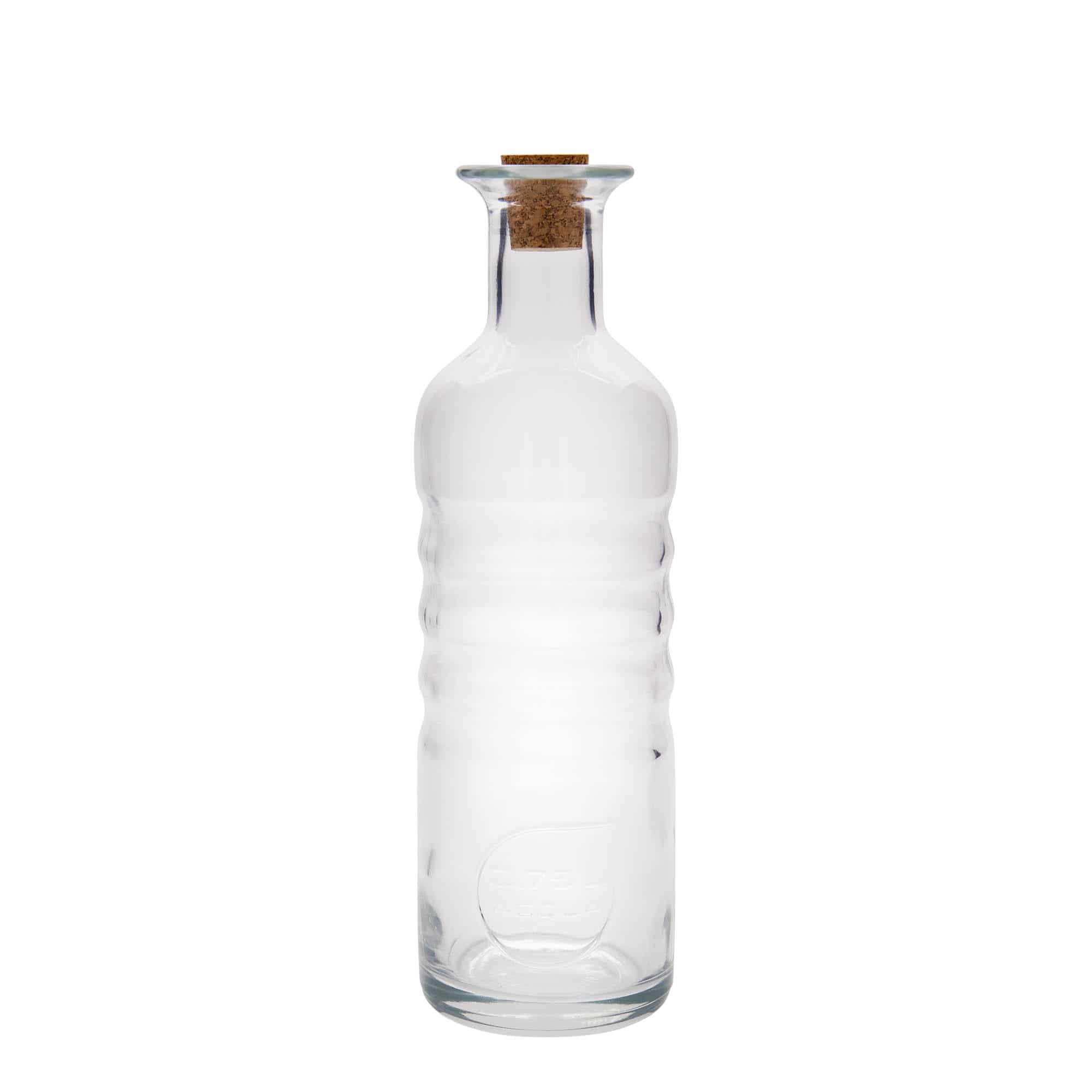 750 ml glasflaske 'Optima Acqua', åbning: Kork