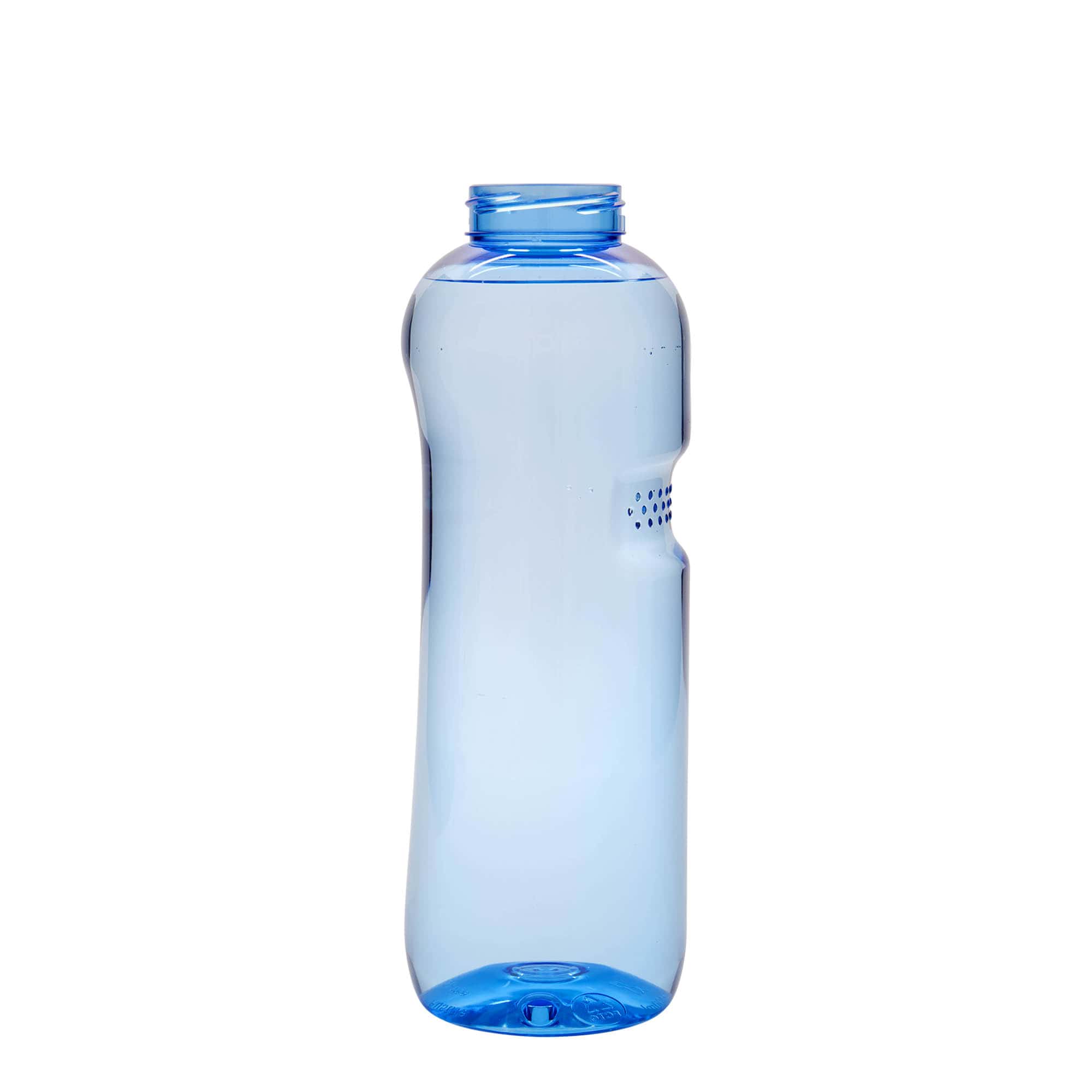1.000 ml PET-drikkeflaske 'Kavodrink', plastik, blå 1.000 ml PET-drikkeflaske 'Kavodrink', plastik, blå