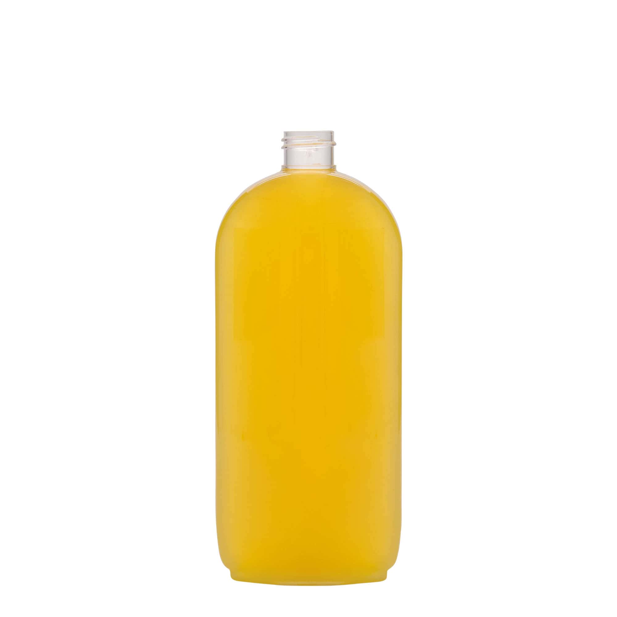 500 ml PET-flaske 'Iris', oval, plast, åbning: GPI 24/410