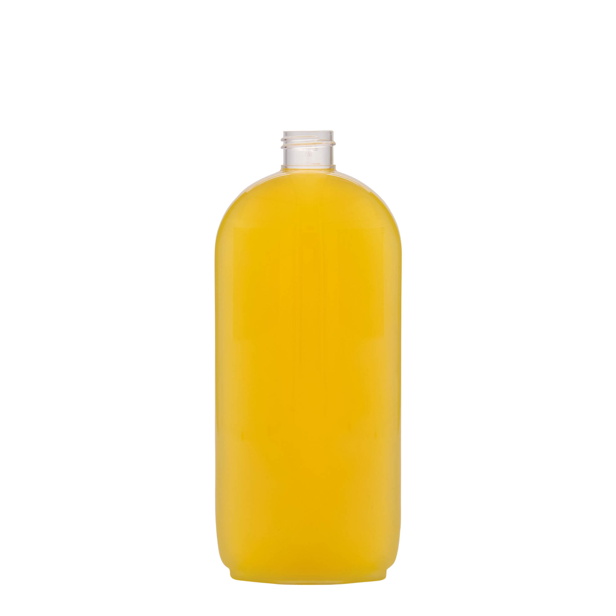500 ml PET-flaske 'Iris', oval, plastik, åbning: 24/410 500 ml PET-flaske 'Iris', oval, plastik, åbning: 24/410