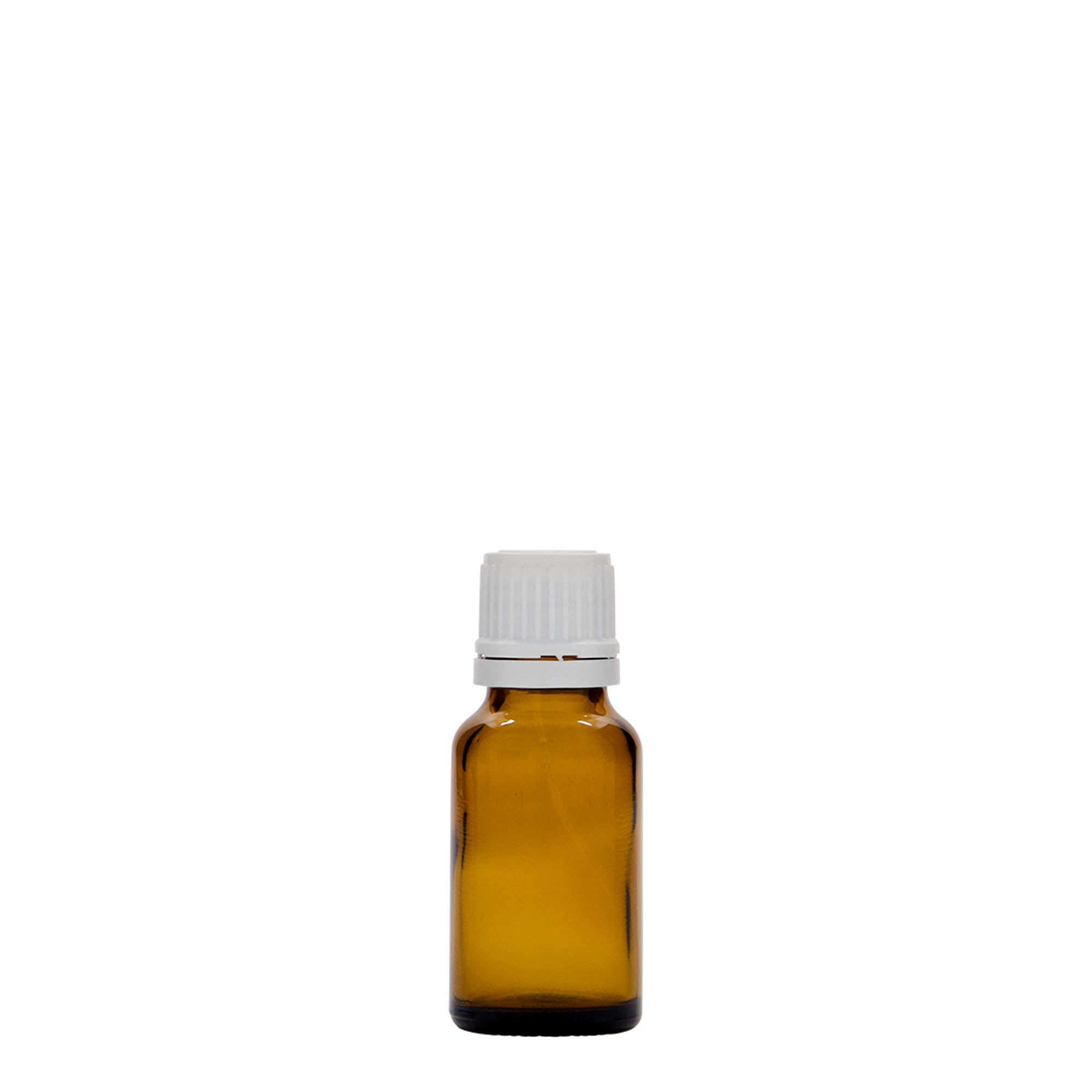 15 ml medicinflaske, glas, brun, åbning: DIN 18 15 ml medicinflaske, glas, brun, åbning: DIN 18
