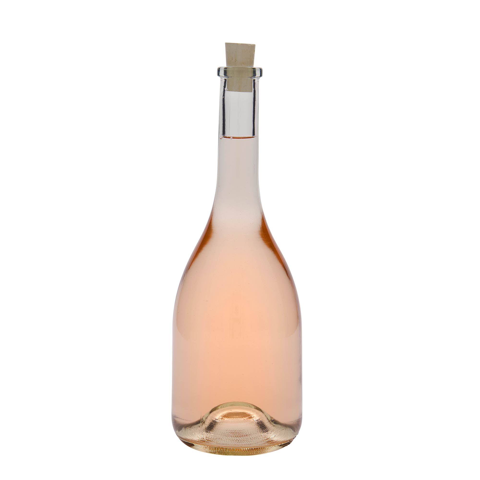 750 ml glasflaske 'Rustica', åbning: kork