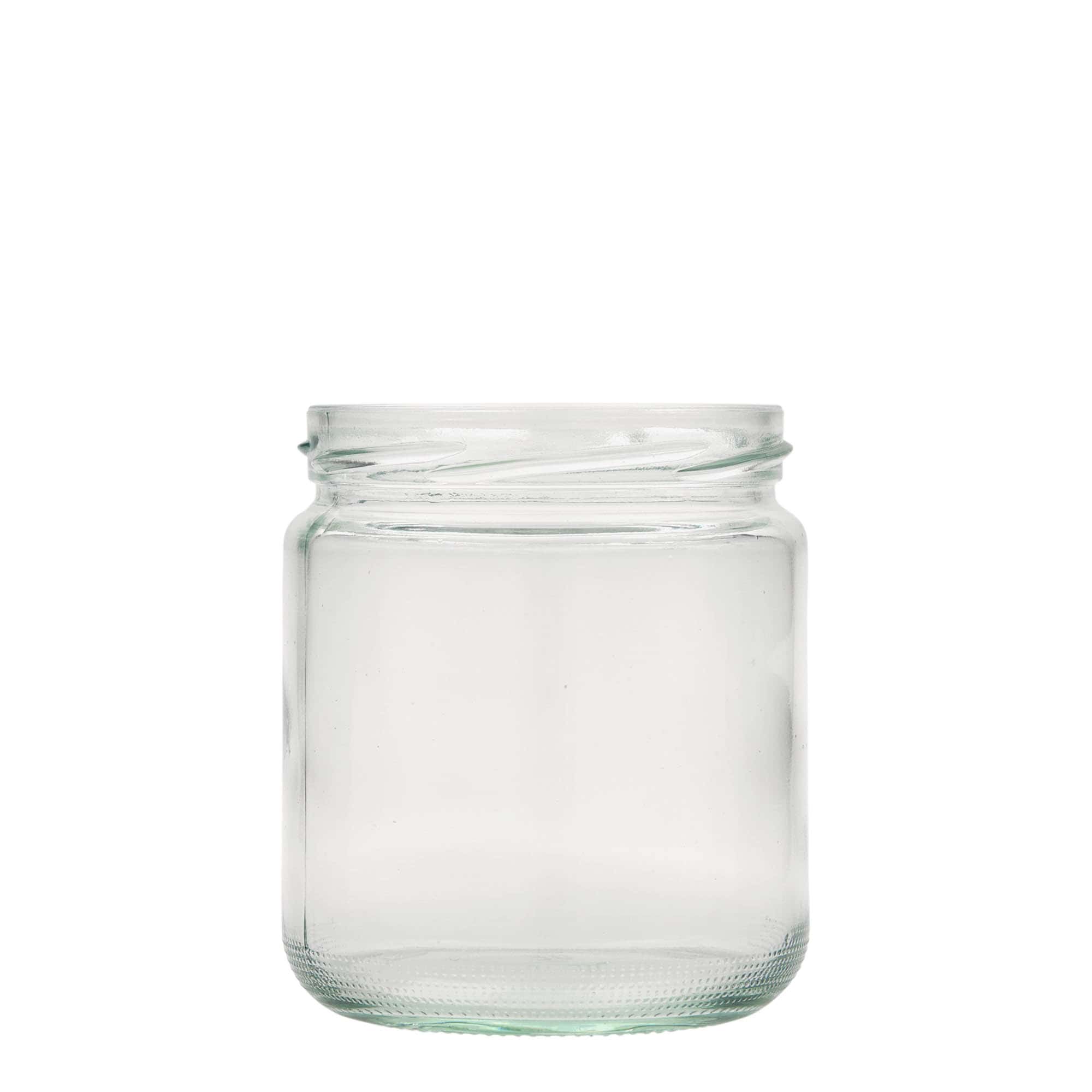 440 ml rundt glas, åbning: Twist-off (TO 82) 440 ml rundt glas, åbning: Twist-off (TO 82)