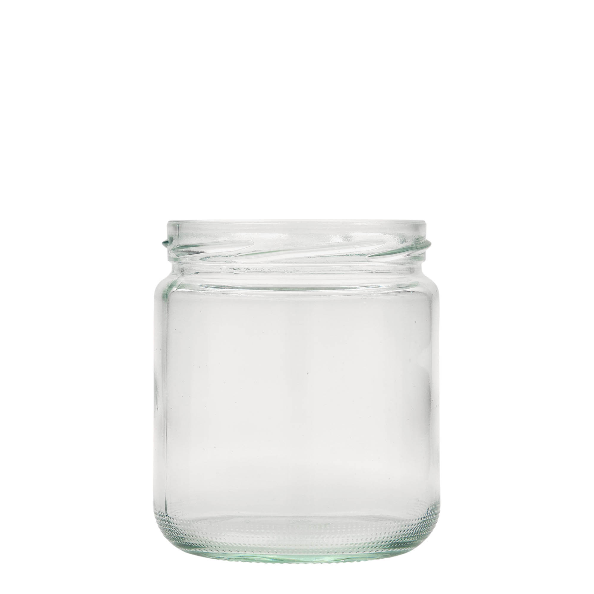 440 ml rundt glas, åbning: twist-off (TO 82)