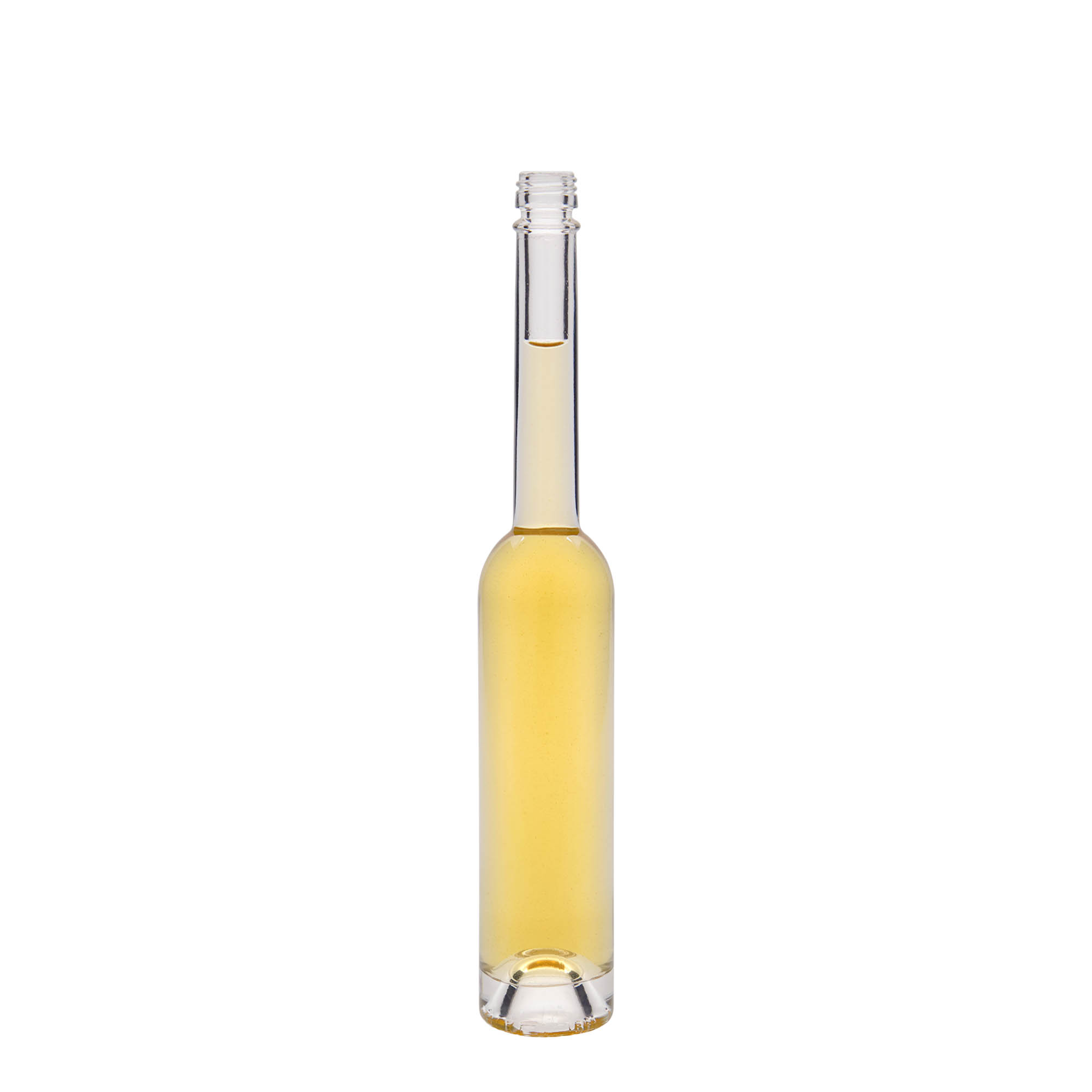 100 ml glasflaske 'Platina', åbning: PP 18