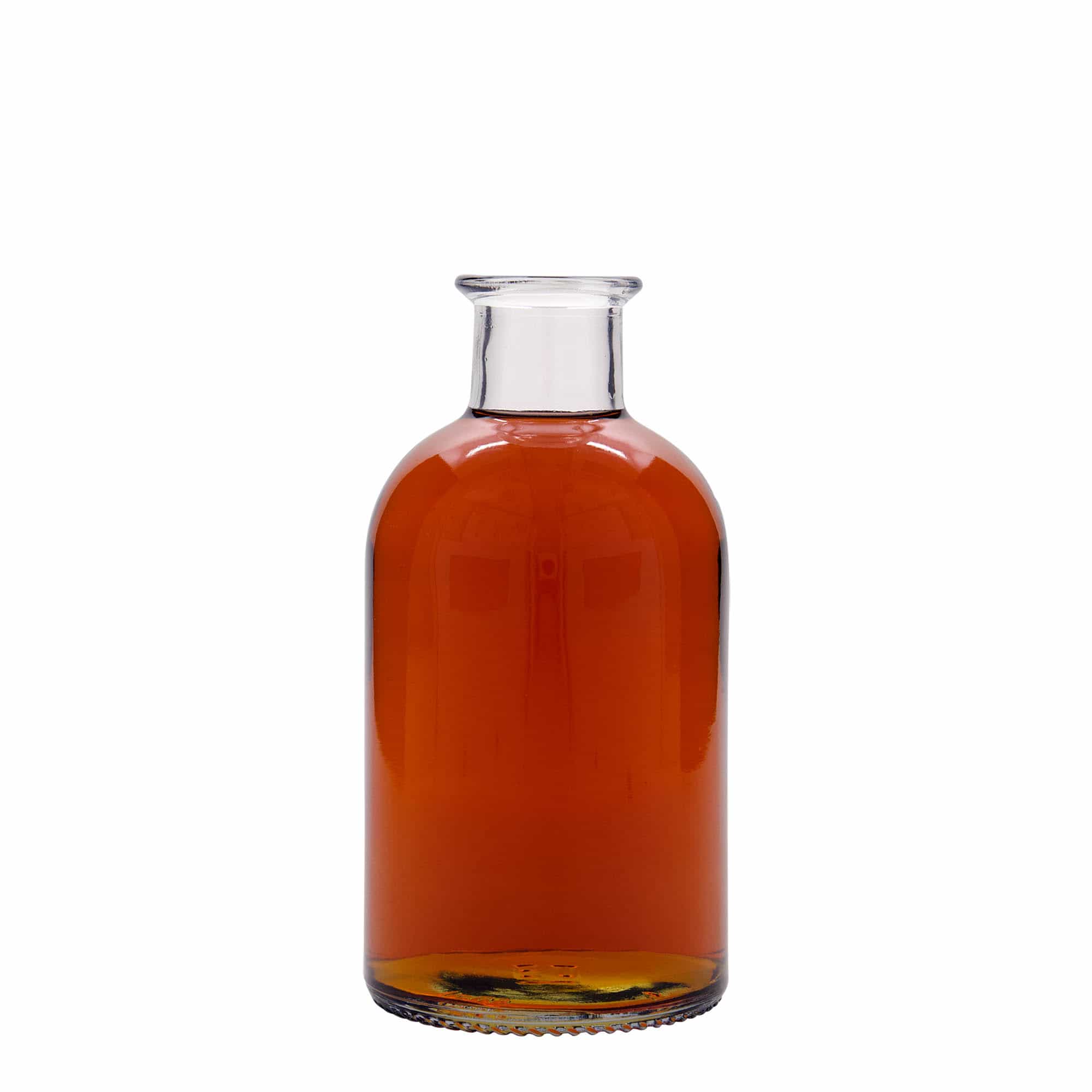 500 ml glasflaske apoteker 'Italia', åbning: kork