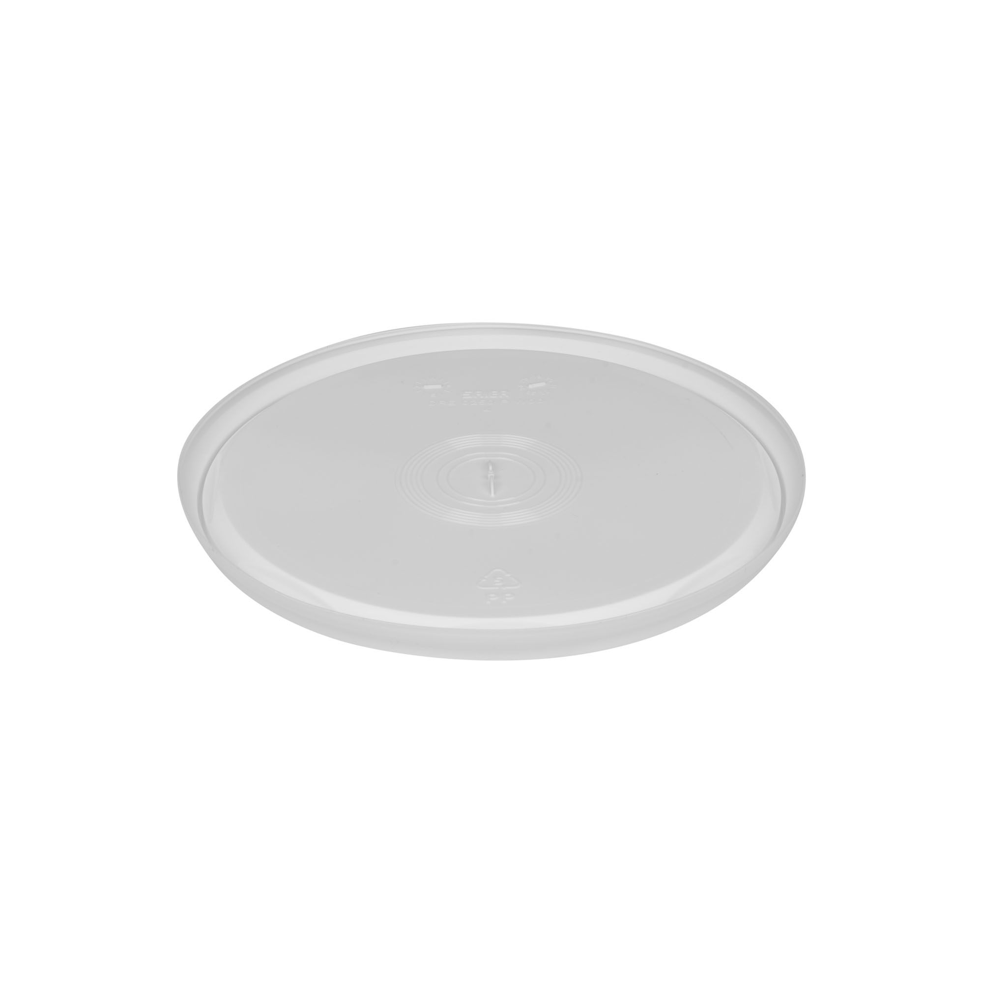 Låg til 2,5 l spand, PP-plast, hvid