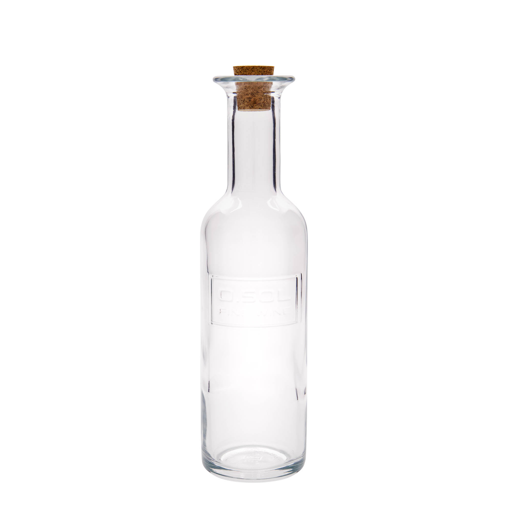 500 ml glasflaske 'Optima Fine Wine', åbning: kork