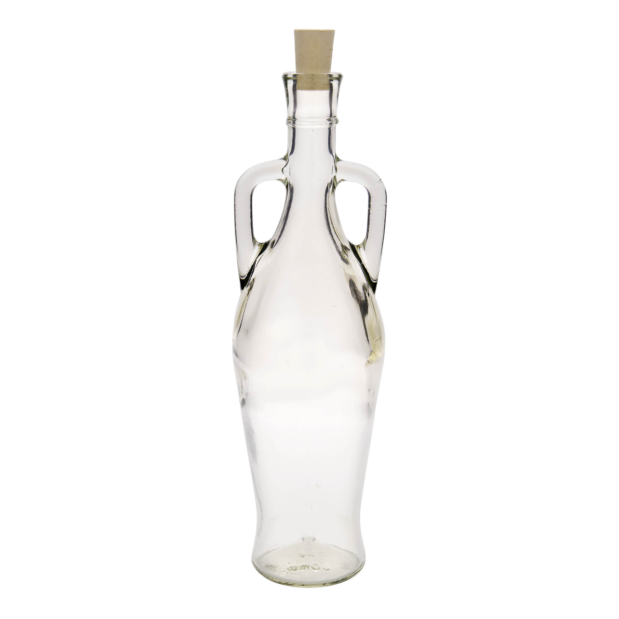 750 ml glasflaske 'Amphore', munding: kork