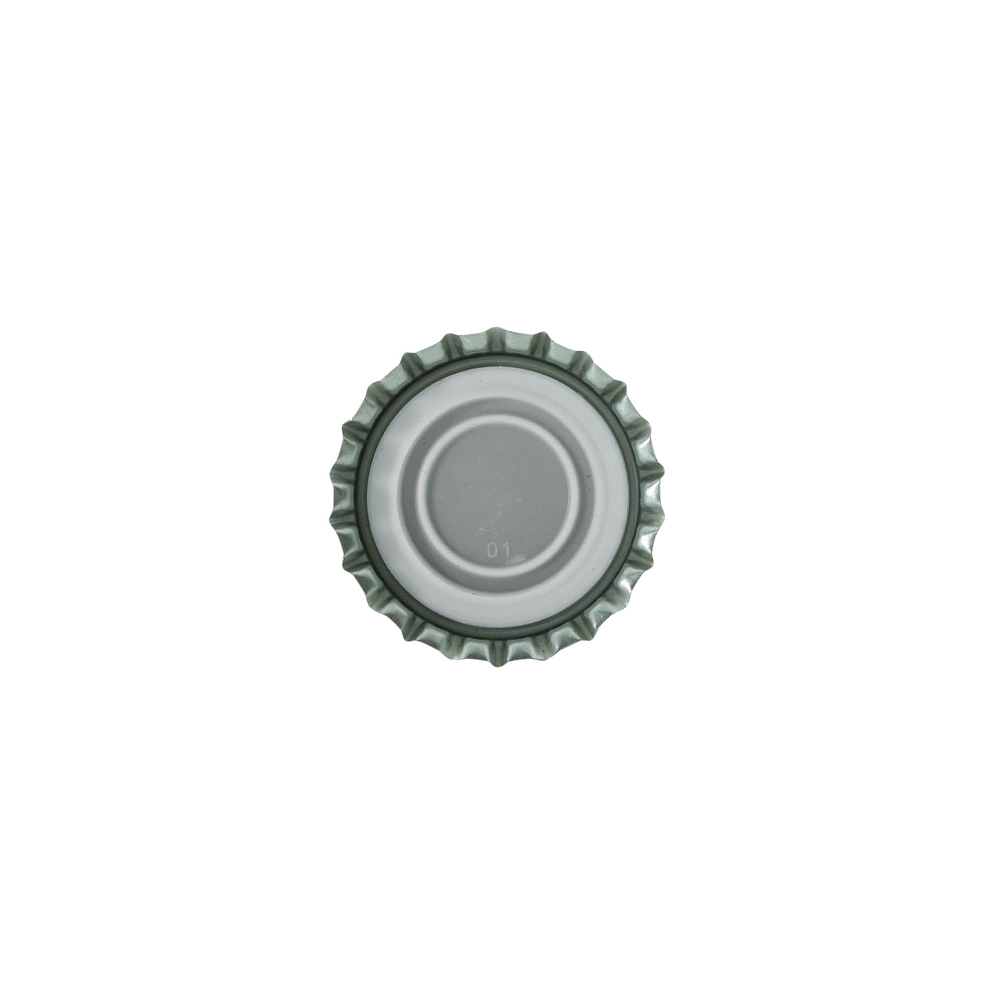 Kapsel 29 mm, metal, sort