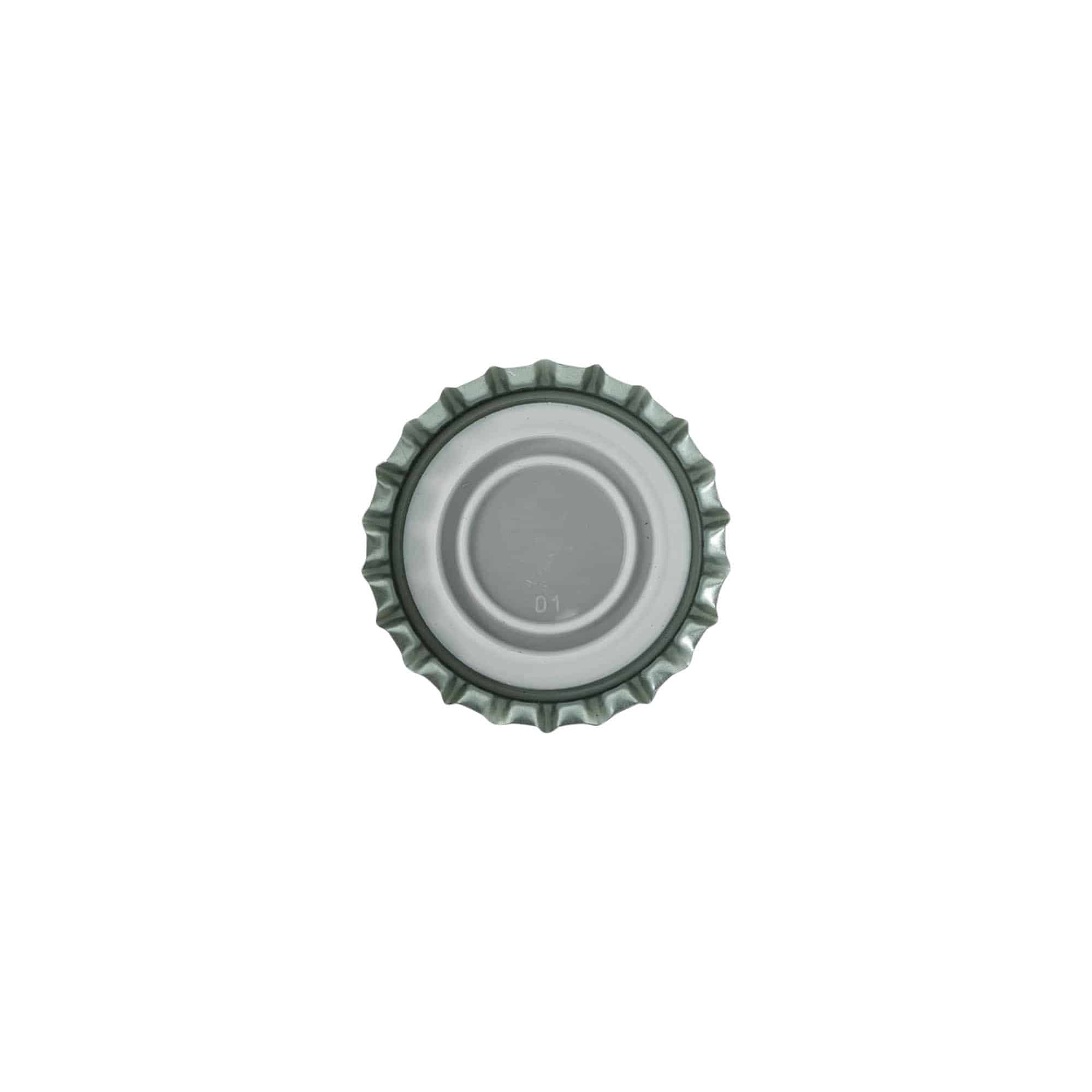 Kapsel 29 mm, metal, sort