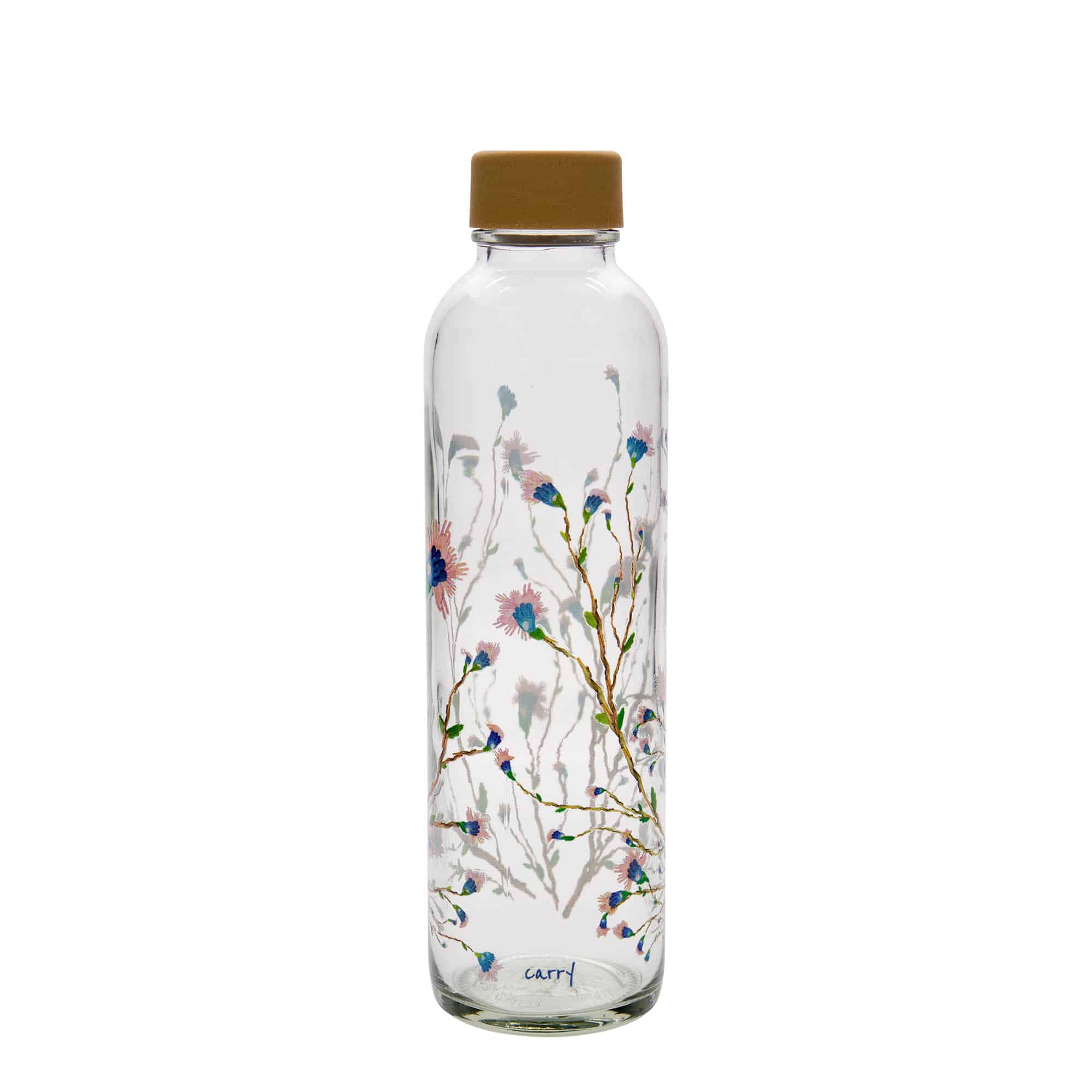 700 ml drikkeflaske CARRY Bottle, motiv: Hanami, åbning: Skruelåg