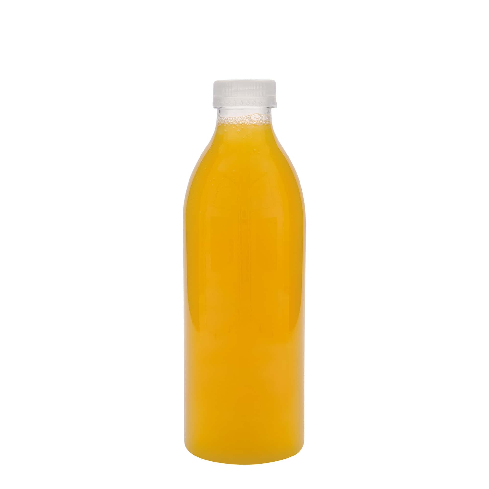 1.000 ml PET-flaske standard, plast, åbning: 38 mm 1.000 ml PET-flaske standard, plast, åbning: 38 mm