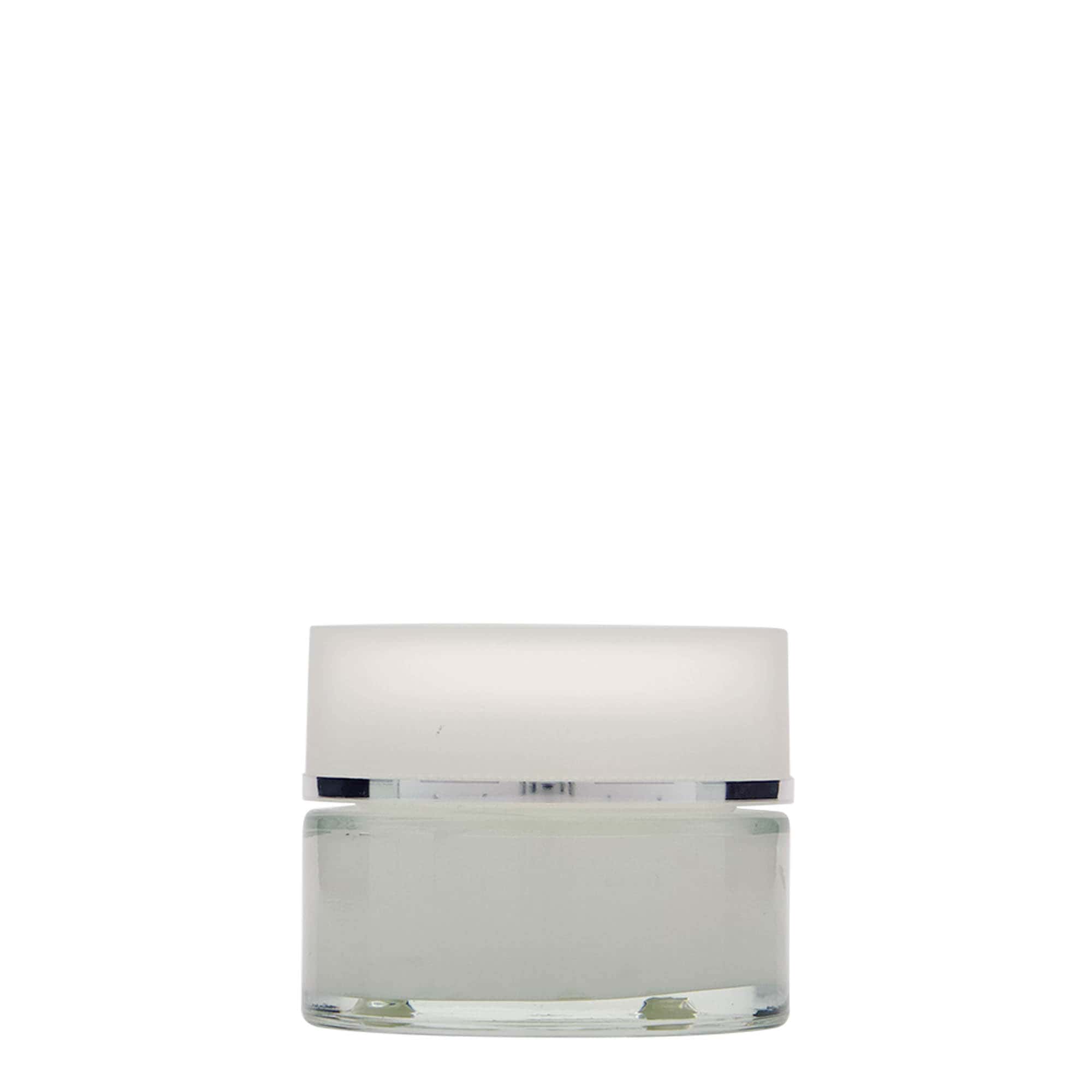 50 ml krukke 'Clear Edition', glas, åbning: skruelåg
