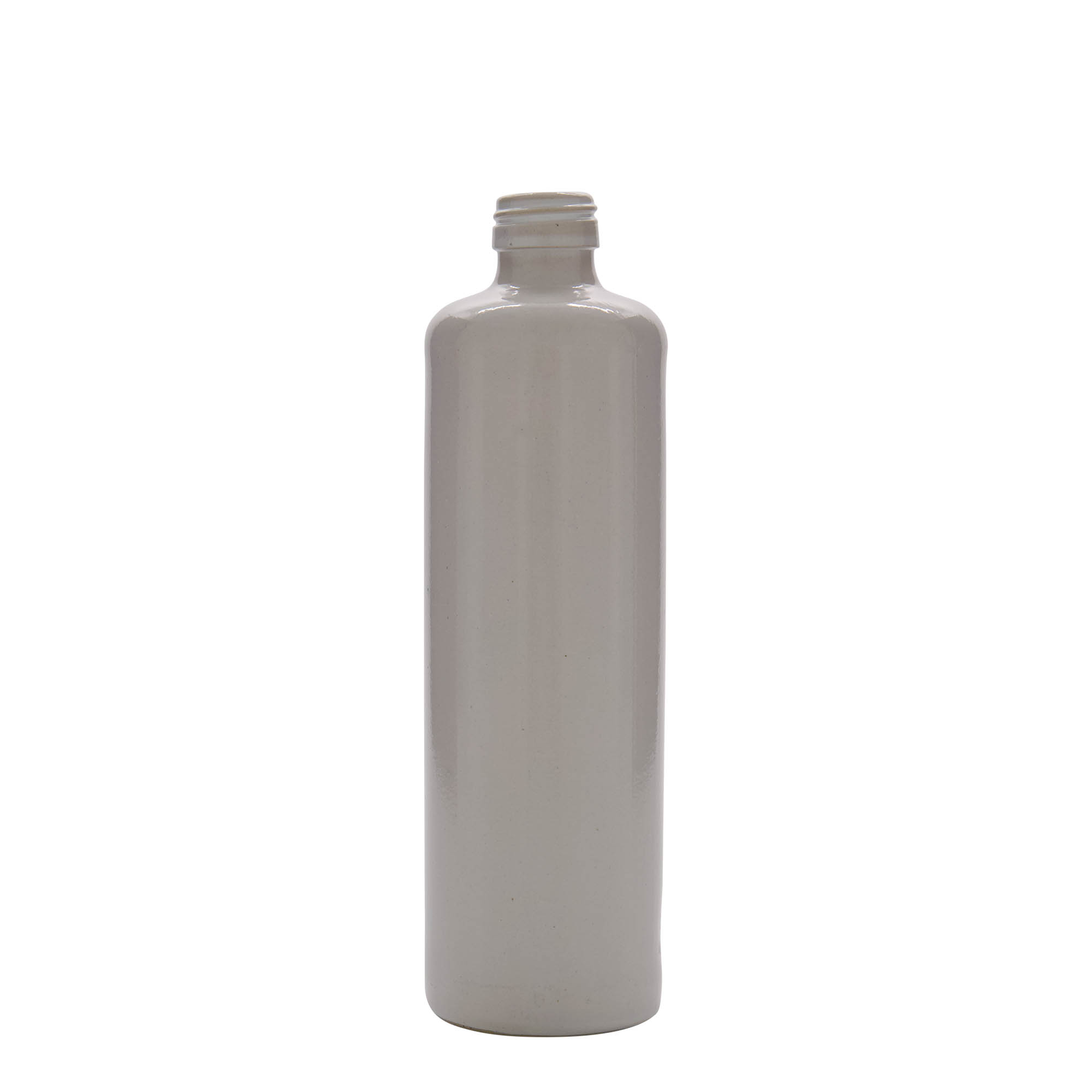 500 ml tonkrukke, stentøj, hvid, åbning: PP 31,5