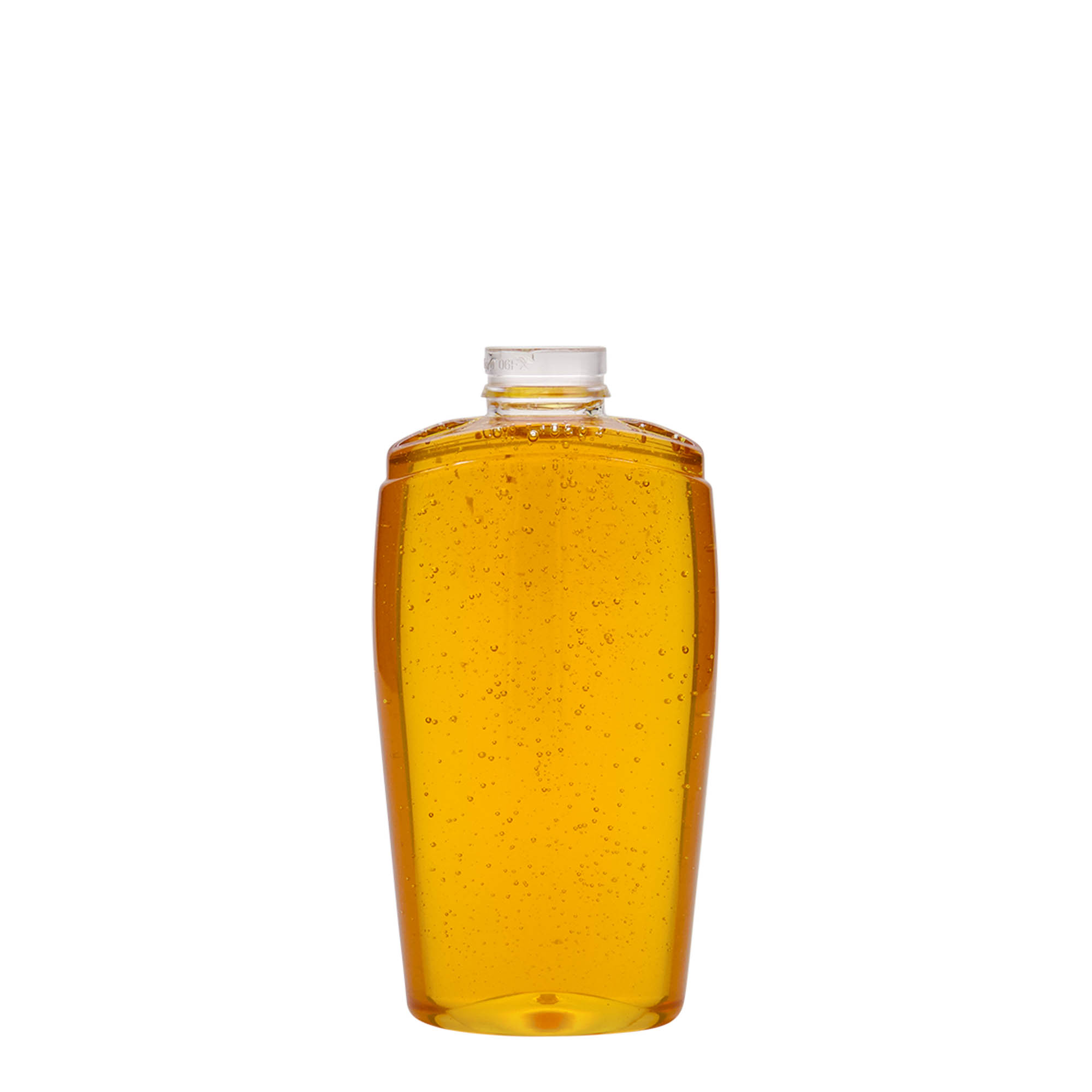 200 ml PET-flaske 'Squeeze', oval, plastik