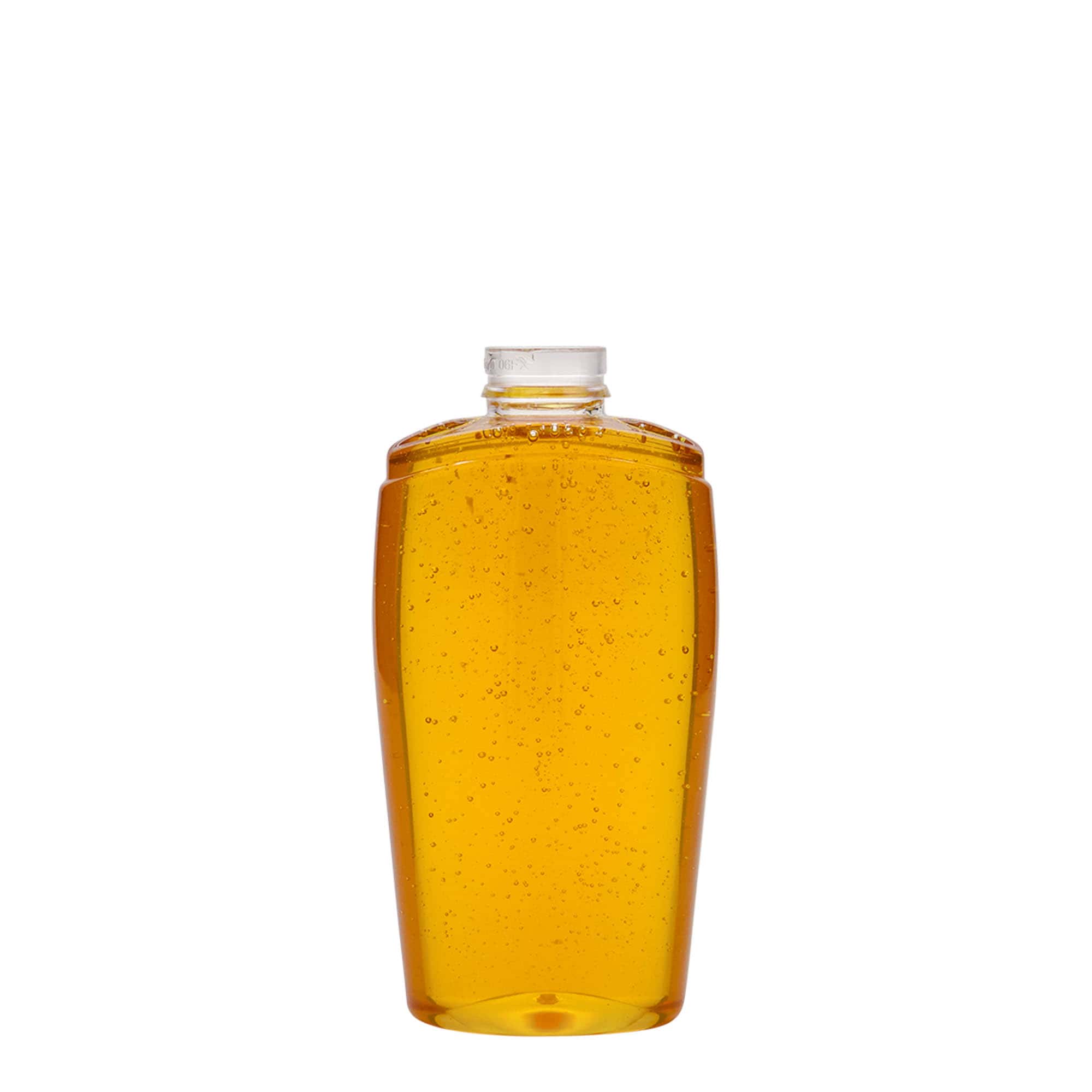 200 ml PET-flaske 'Squeeze', oval, plastik