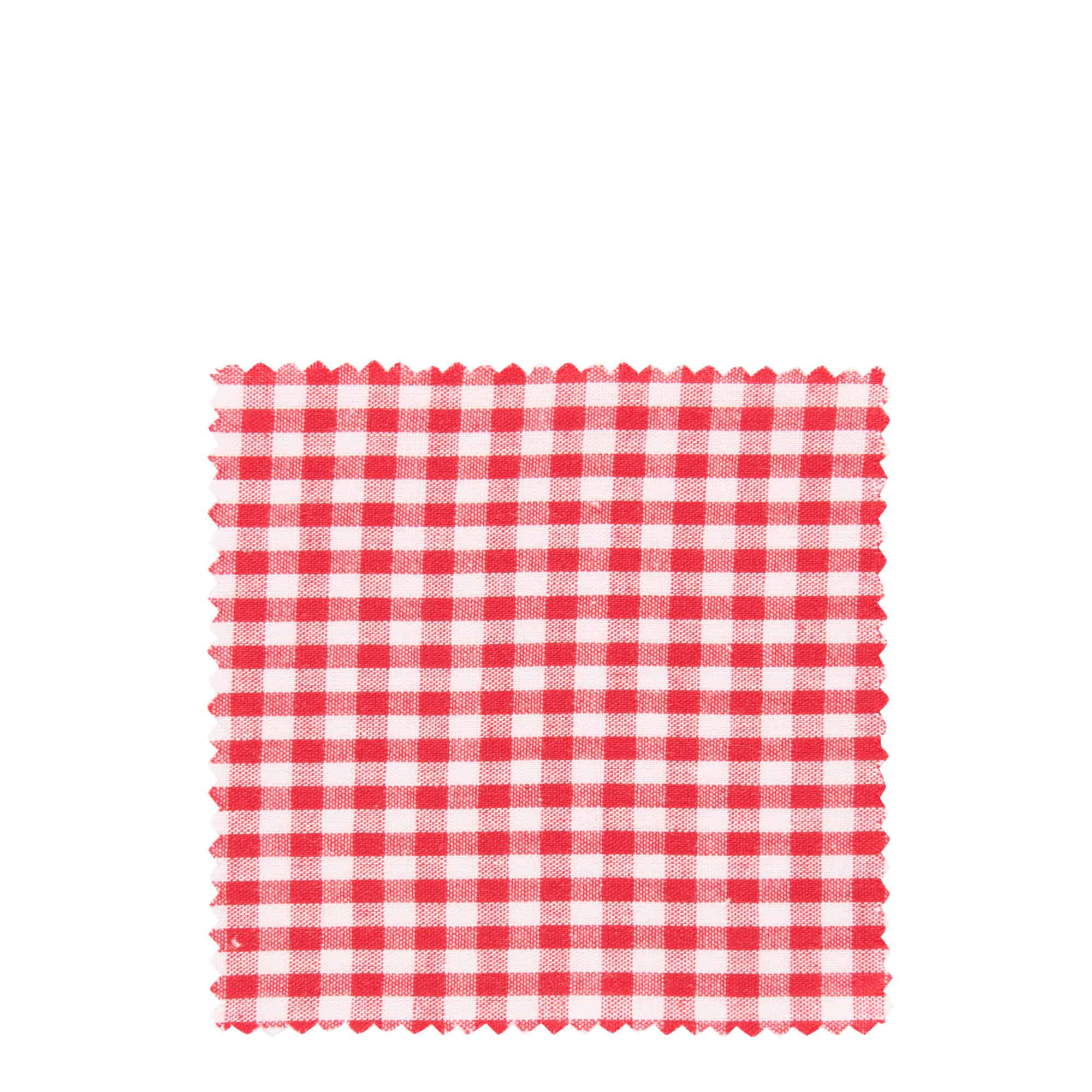 Stofserviet ternet 12x12, firkantet, tekstil, rød, åbning: TO38-TO53