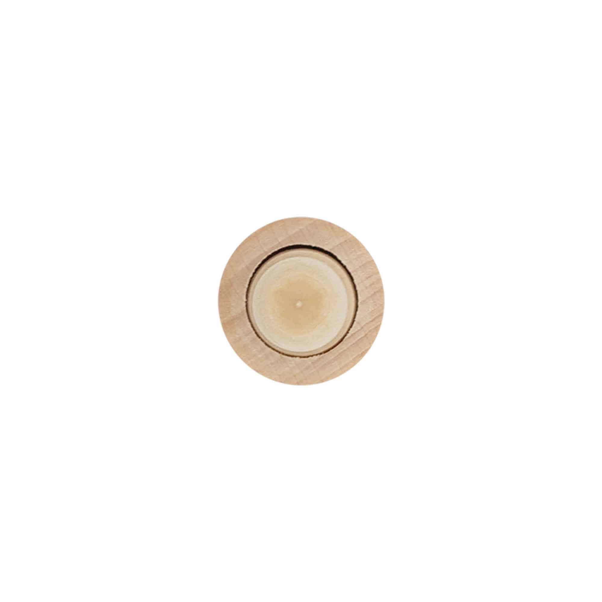 Grebprop 16 mm, træ/plast, til munding: kork Grebprop 16 mm, træ/plast, til munding: kork