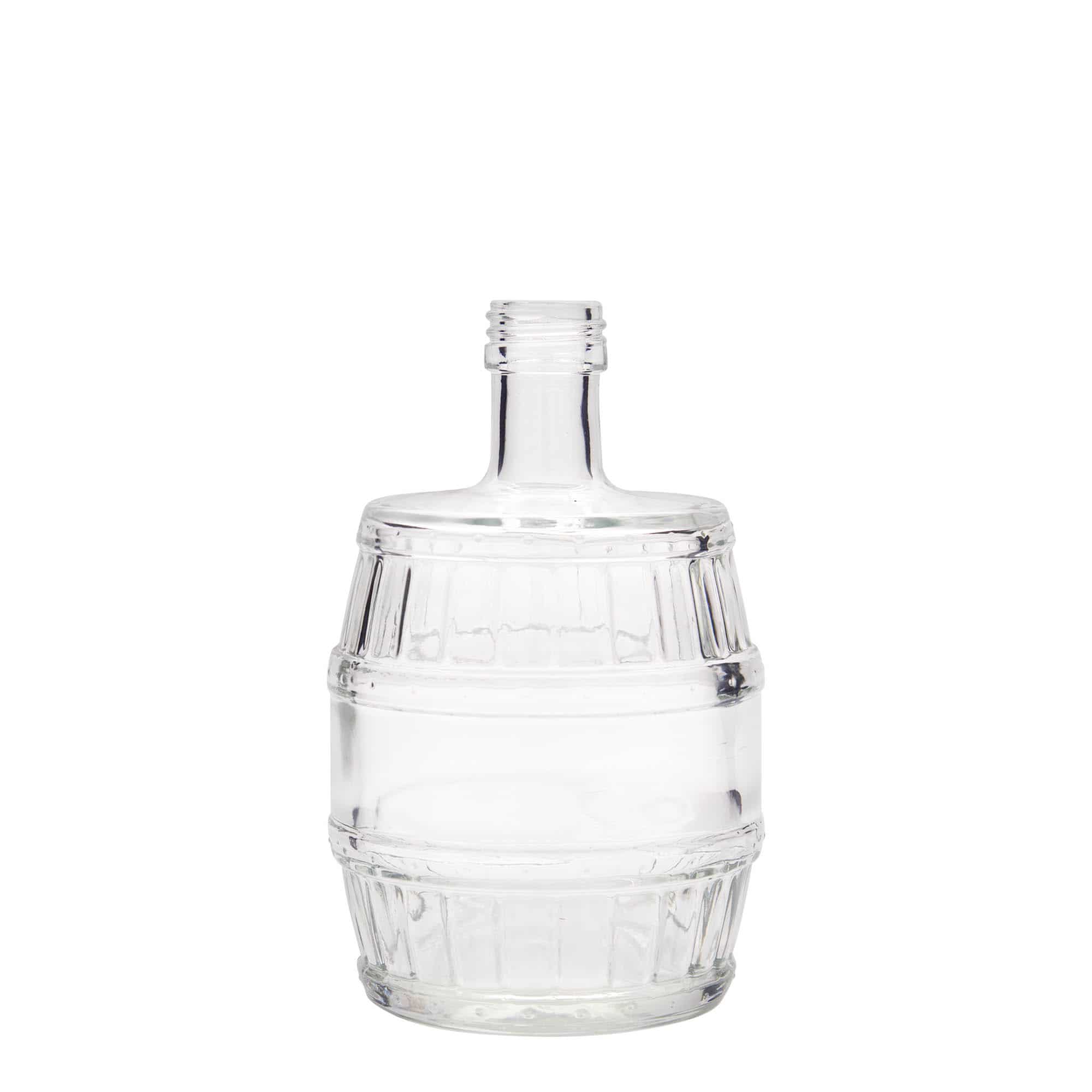 500 ml glasflaske 'Fass', åbning: PP 28 500 ml glasflaske 'Fass', åbning: PP 28