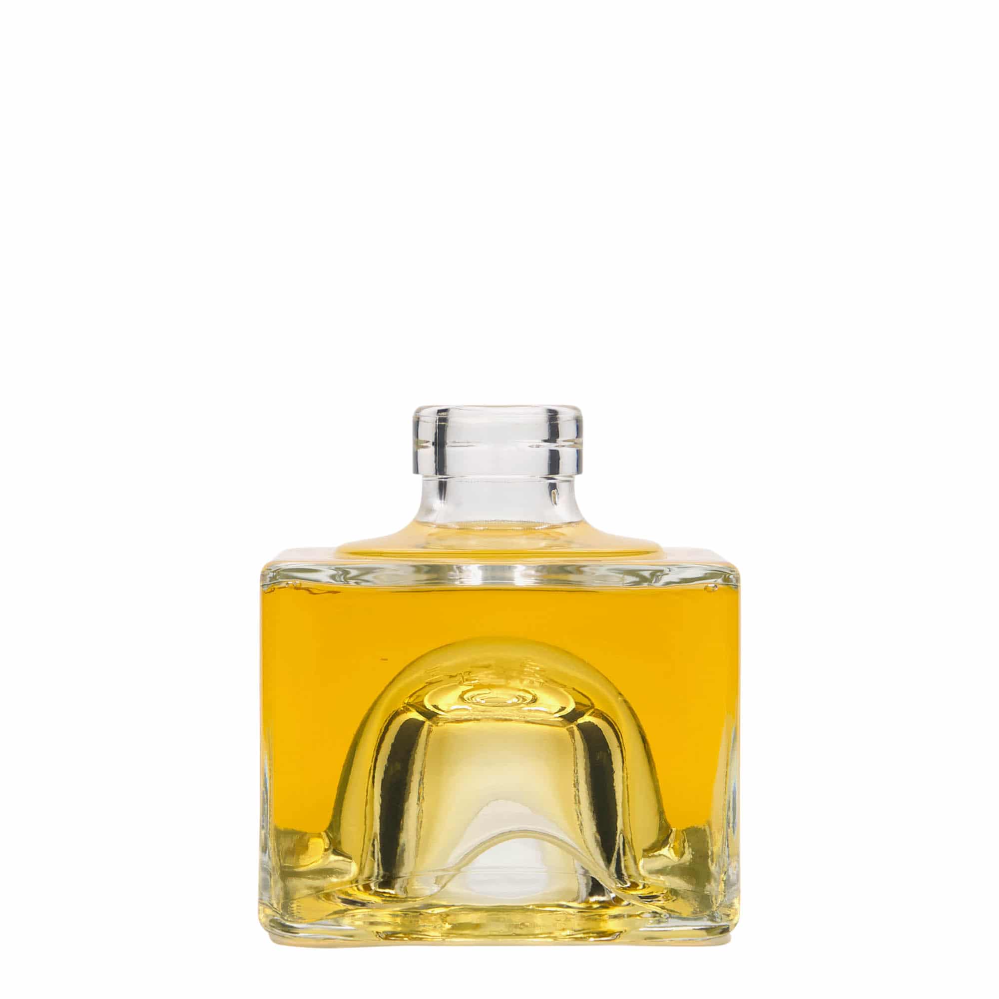 200 ml glasflaske 'Cocolores', firkantet, åbning: kork
