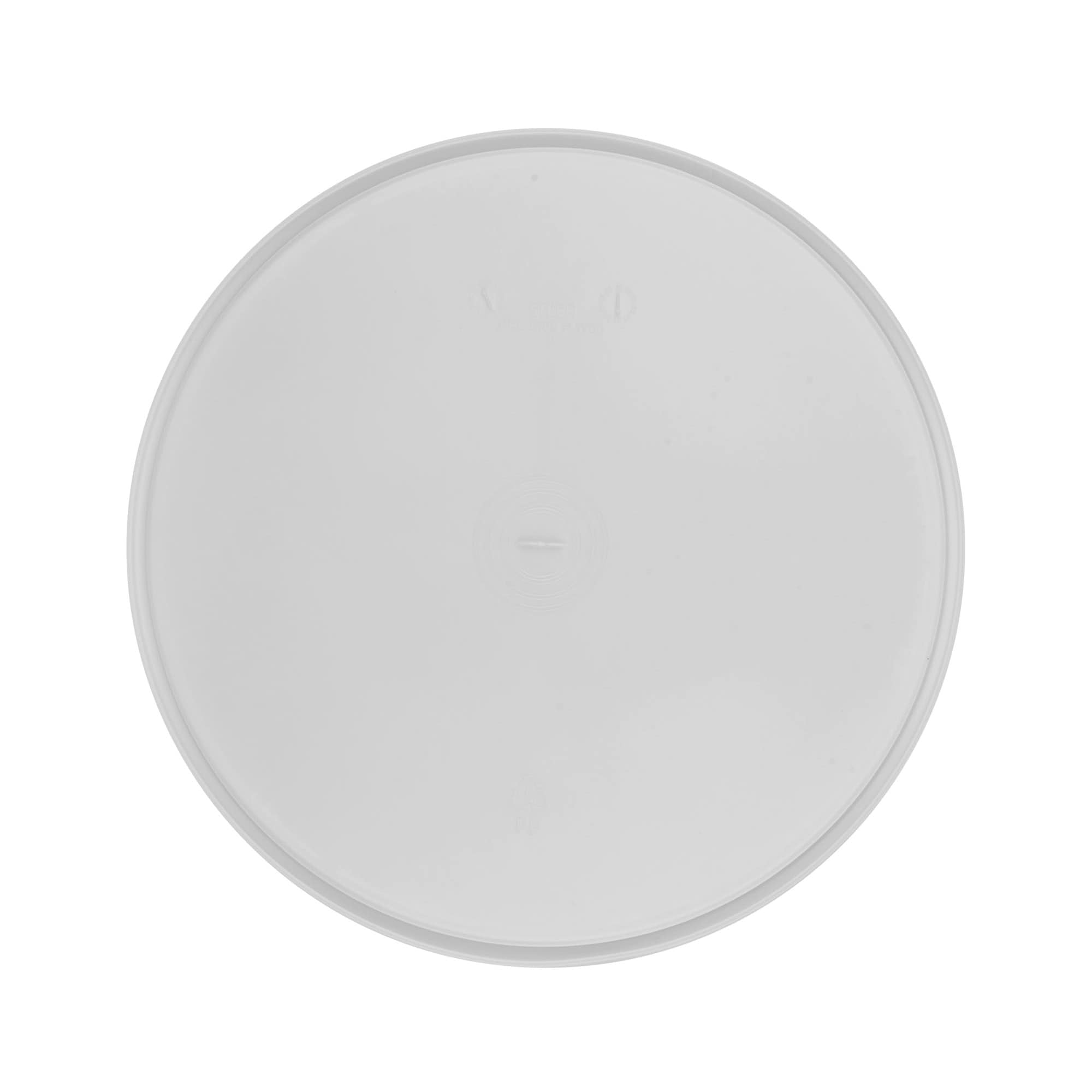 Låg til 20 l spand, PP-plast, hvid