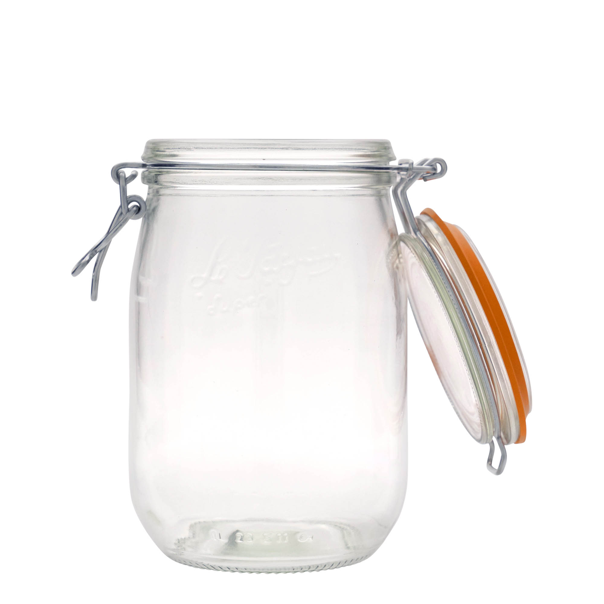 1.000 ml patentglas 'Le Parfait Super Bocal', åbning: patentlukning 1.000 ml patentglas 'Le Parfait Super Bocal', åbning: patentlukning