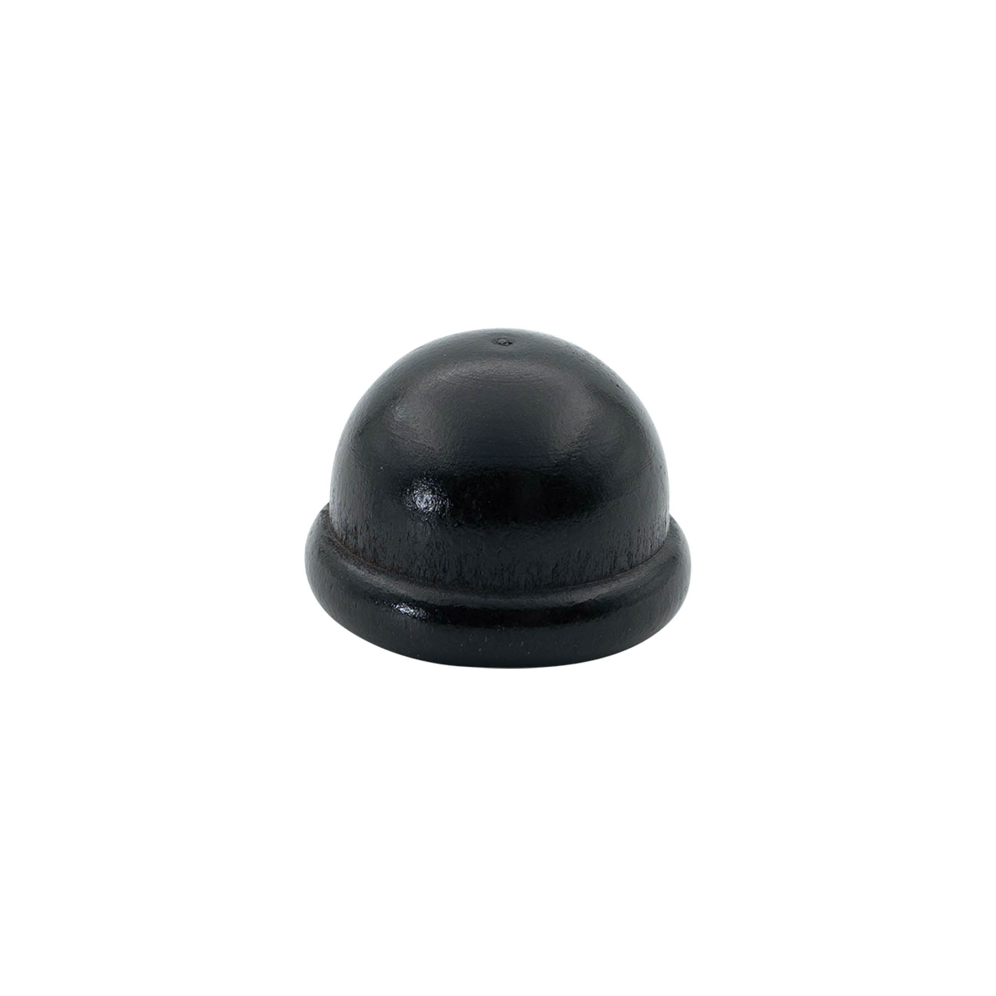 Grebprop 19 mm "Melon", træ/PE, sort, til munding: kork