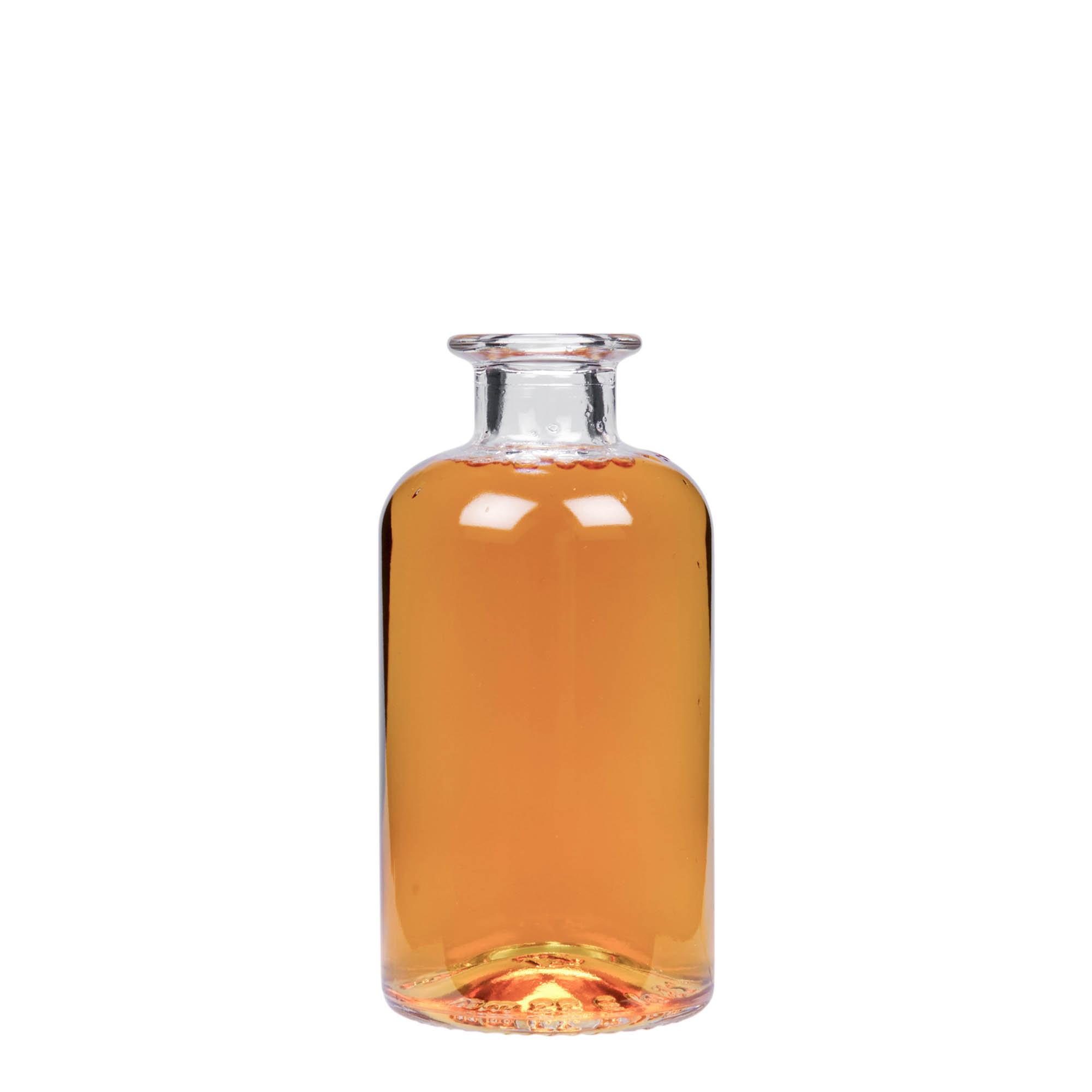250 ml glasflaske apoteker, åbning: kork 250 ml glasflaske apoteker, åbning: kork