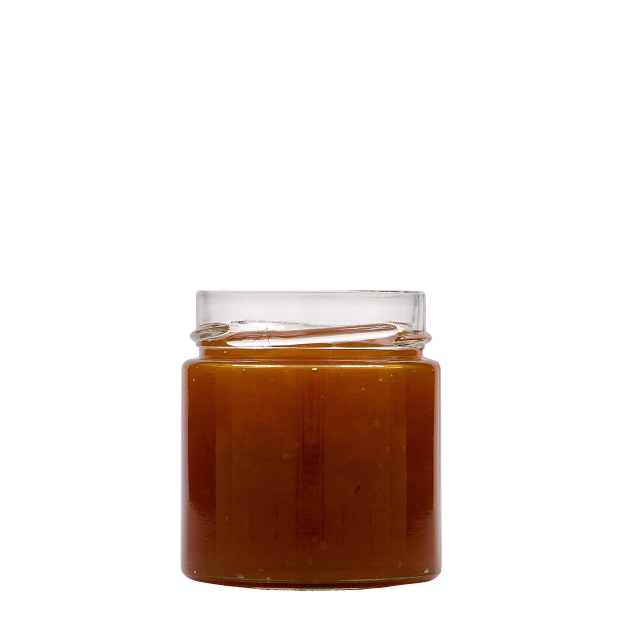 220 ml rundt glas 'Aurora', åbning: Deep-Twist-Off (DTO 66)