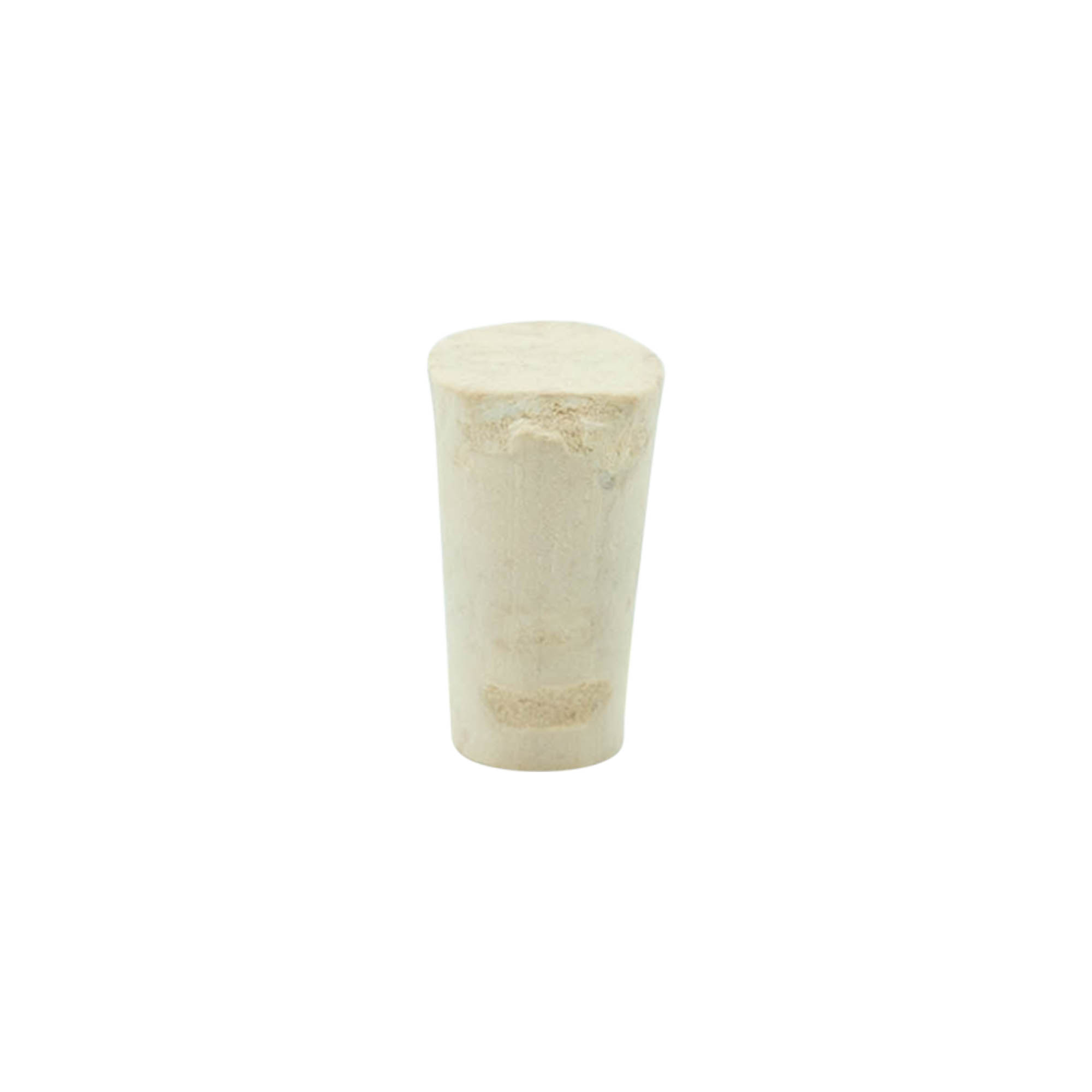 Spidsprop 9-12 x 22, naturprop, blegnet, til munding: kork Spidsprop 9-12 x 22, naturprop, blegnet, til munding: kork