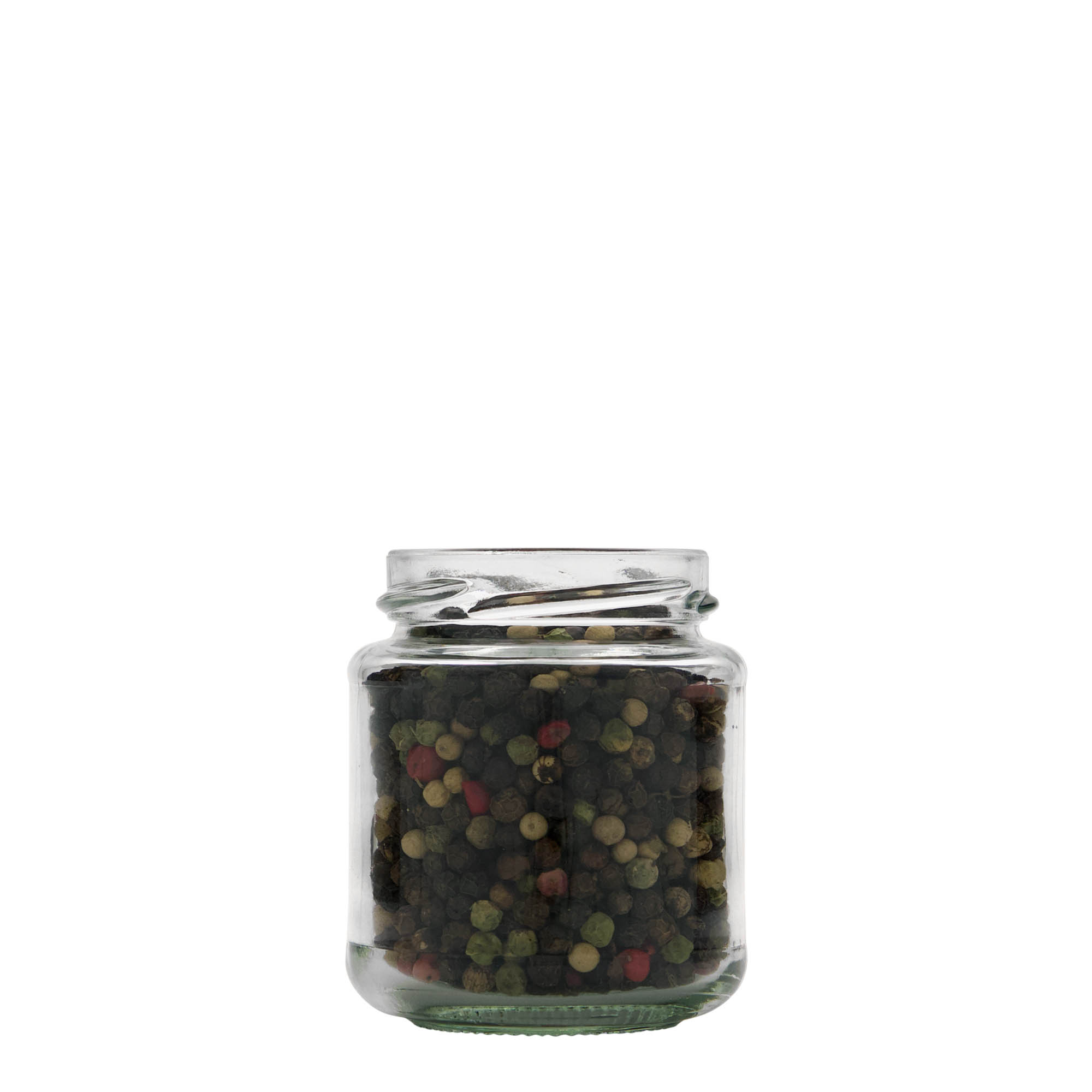 142 ml rundt glas, åbning: Twist-Off (TO 53)