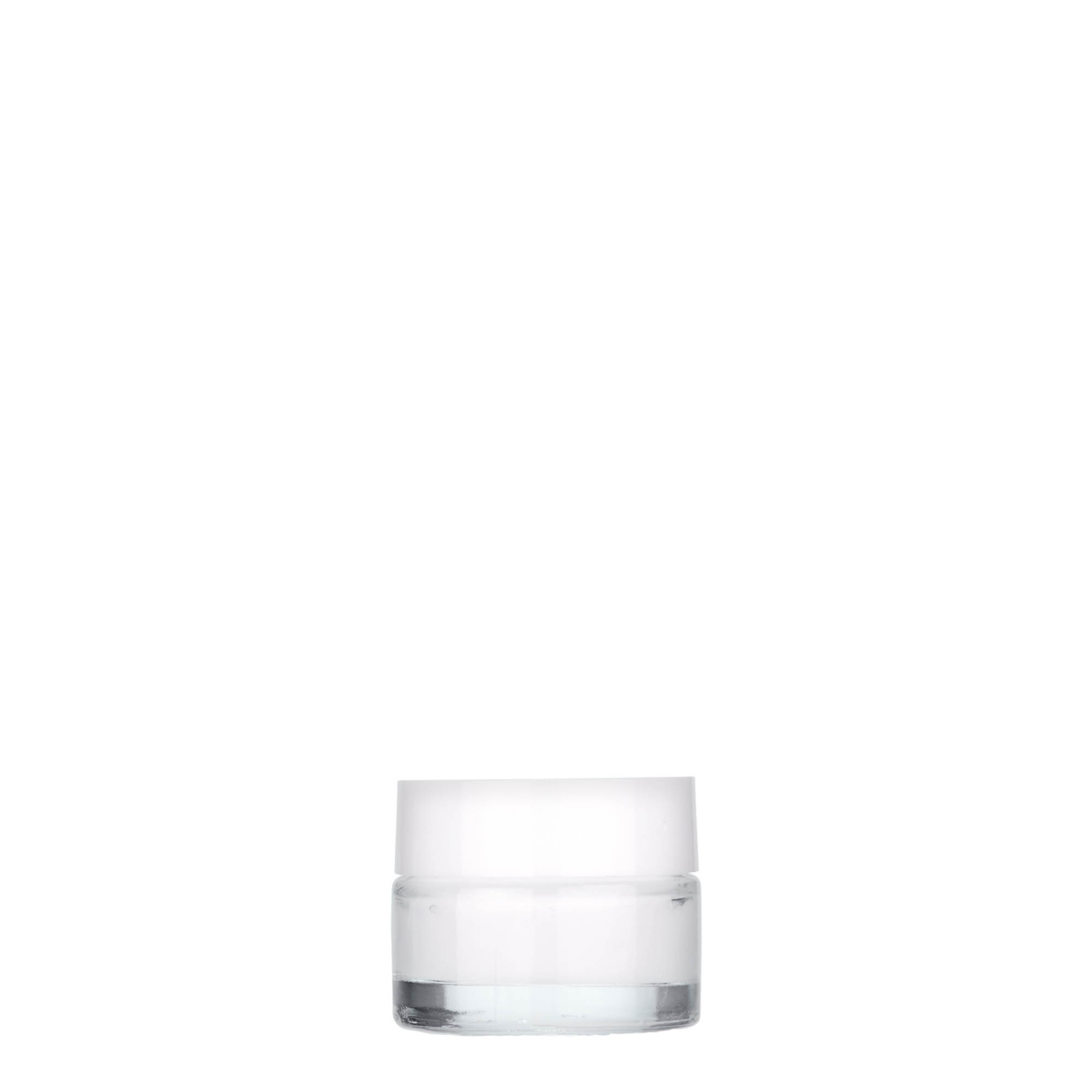 5 ml krukke »Beauty«, glas, åbning: skruelåg