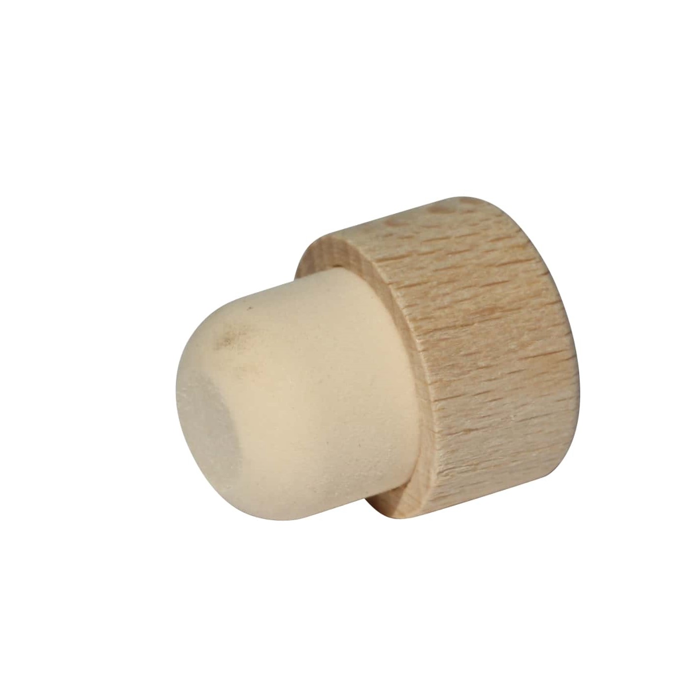 Grebprop 16,5 mm, træ/plast, til munding: prop Grebprop 16,5 mm, træ/plast, til munding: prop