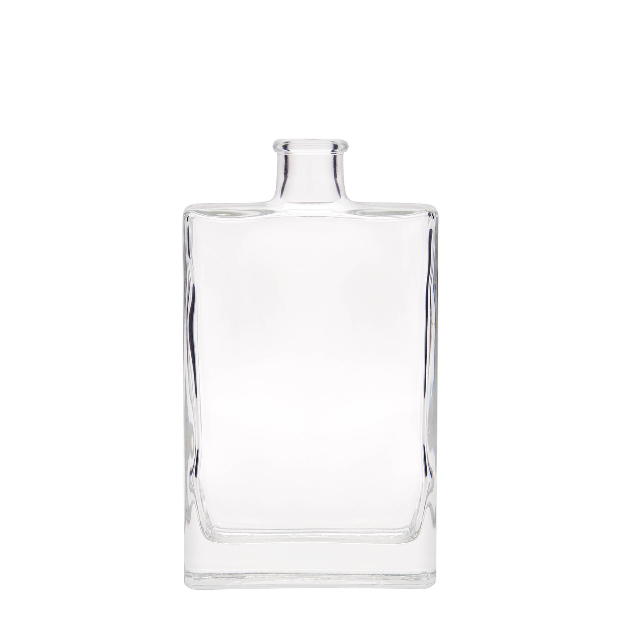 350 ml glasflaske 'Julia', firkantet, åbning: Kork 350 ml glasflaske 'Julia', firkantet, åbning: Kork