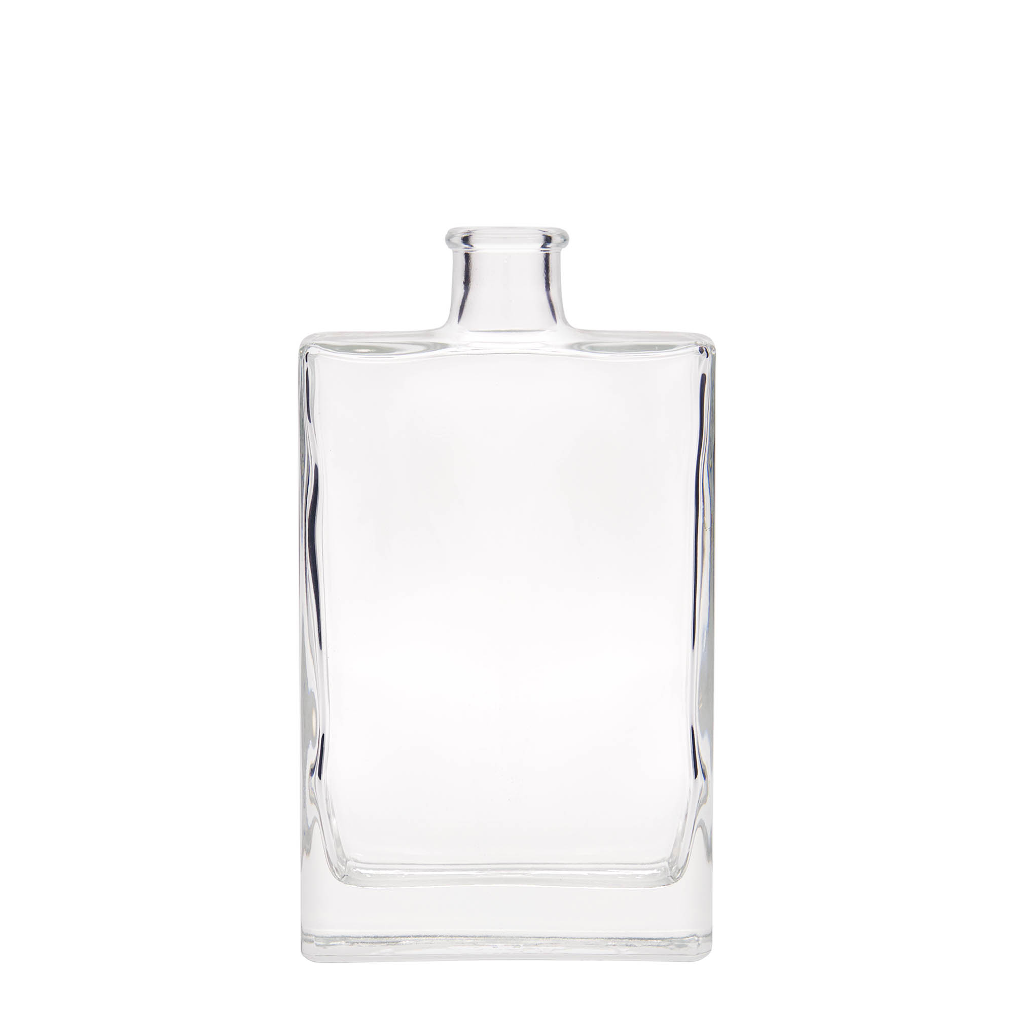 350 ml glasflaske 'Julia', rektangulær, åbning: kork 350 ml glasflaske 'Julia', rektangulær, åbning: kork