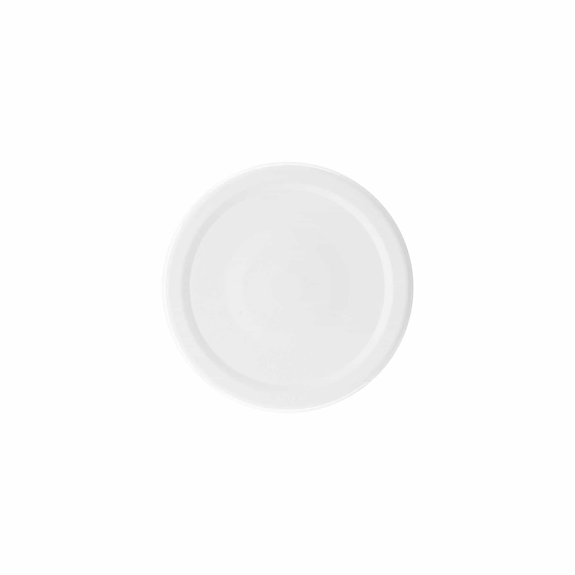 Deep-twist-off-låg, hvid plade, hvid, til åbning: Deep-TO 66